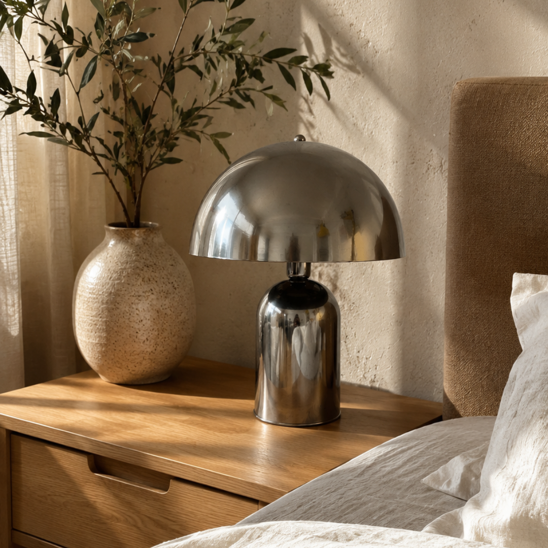 Soho Krom Metal Masa Lambası | ByLamp