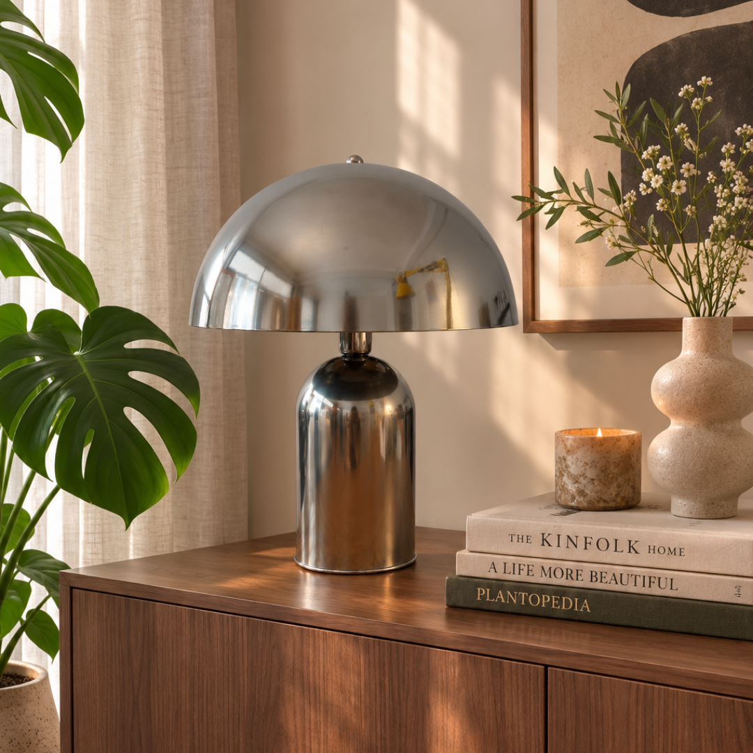 Soho Krom Metal Masa Lambası | ByLamp