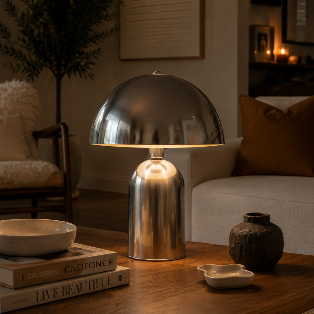 Soho Krom Metal Masa Lambası | ByLamp