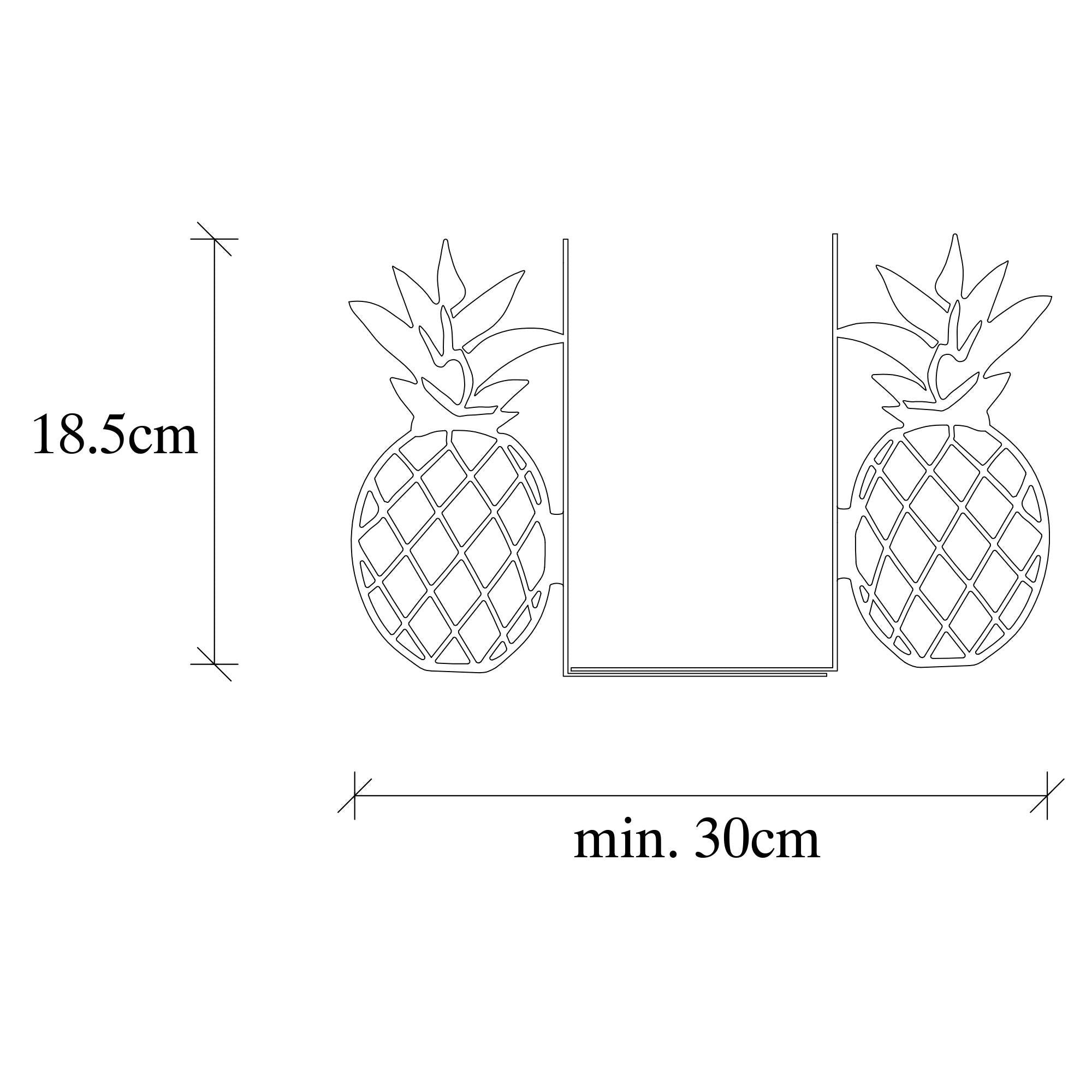 KT-014 Dekoratif Metal Kitap Tutucu | ByLamp