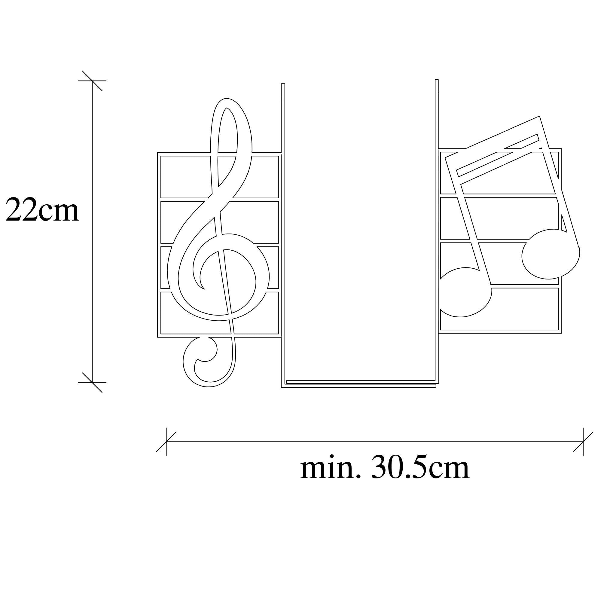 KT-018 Dekoratif Metal Kitap Tutucu | ByLamp
