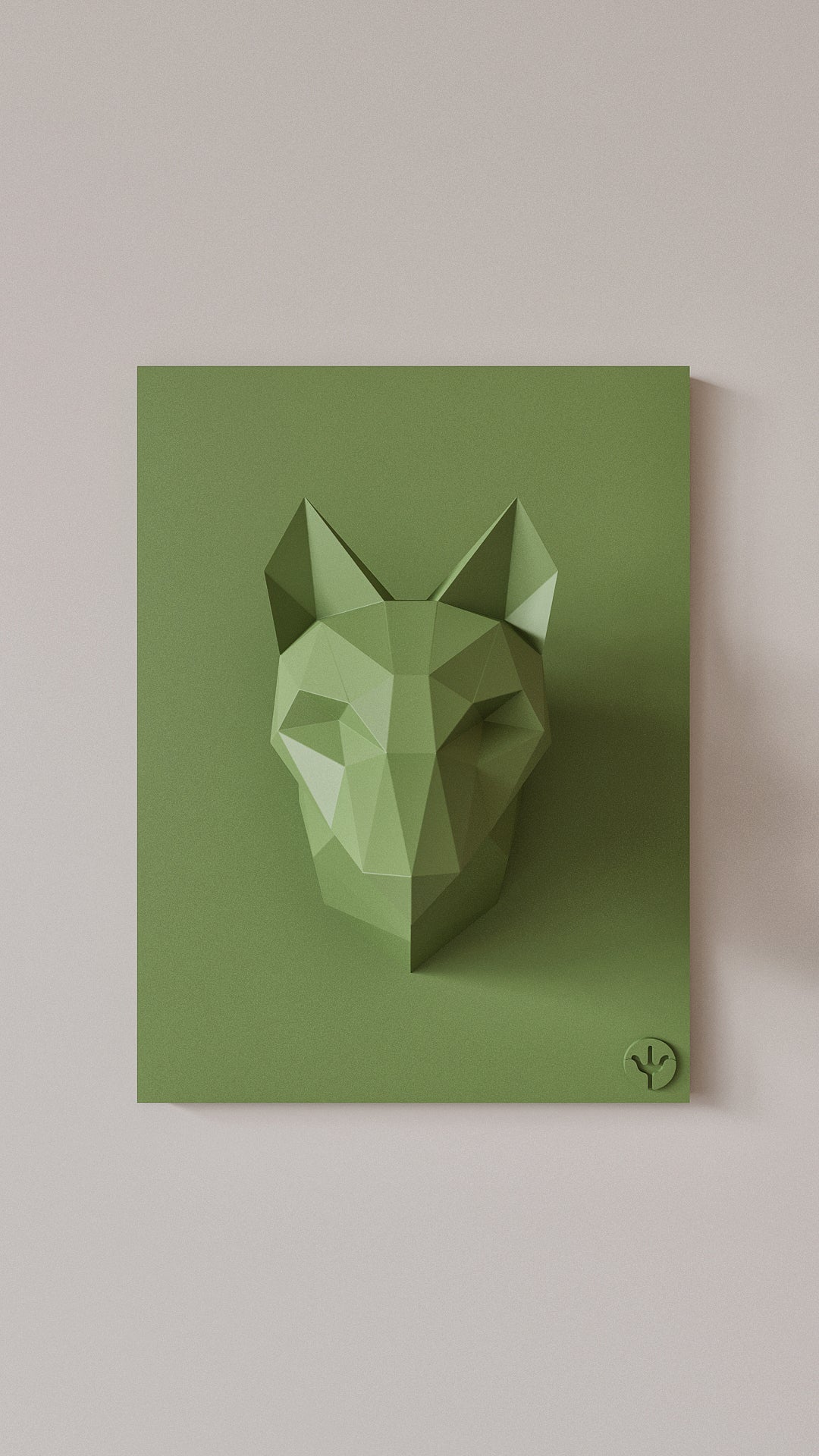 Dekoratif Kurt Büst Duvar Panosu | ByLamp