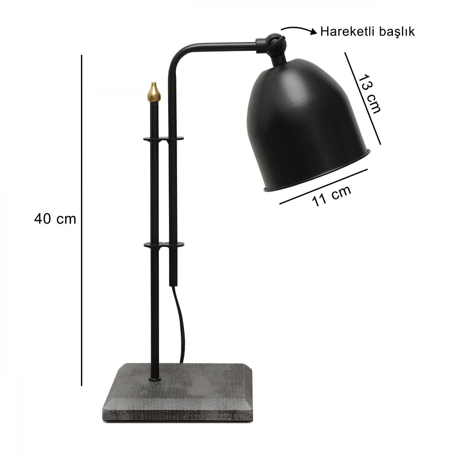 Lampione Black Table Lamp | ByLamp