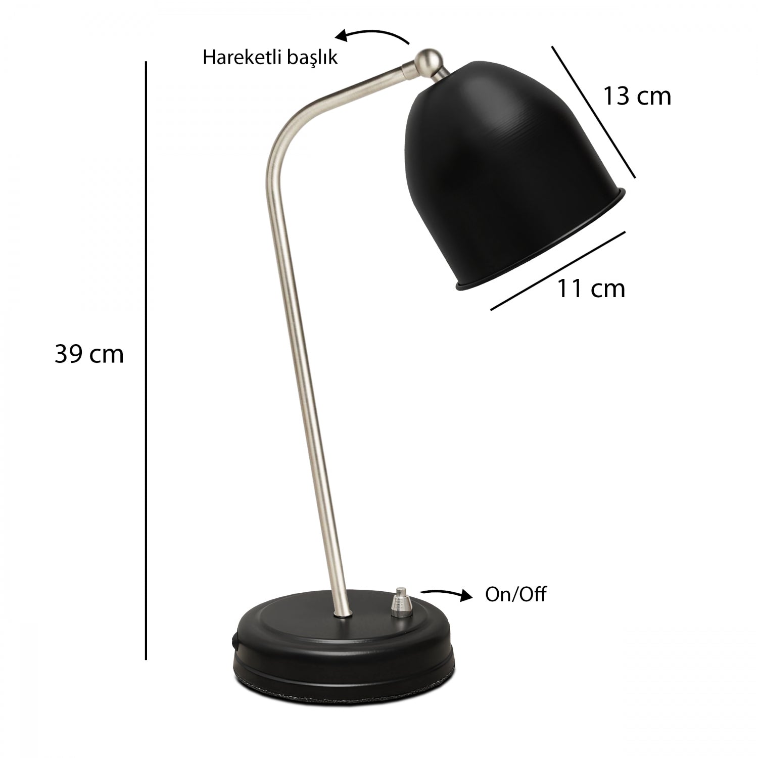 Luiq Black Table Lamp | ByLamp