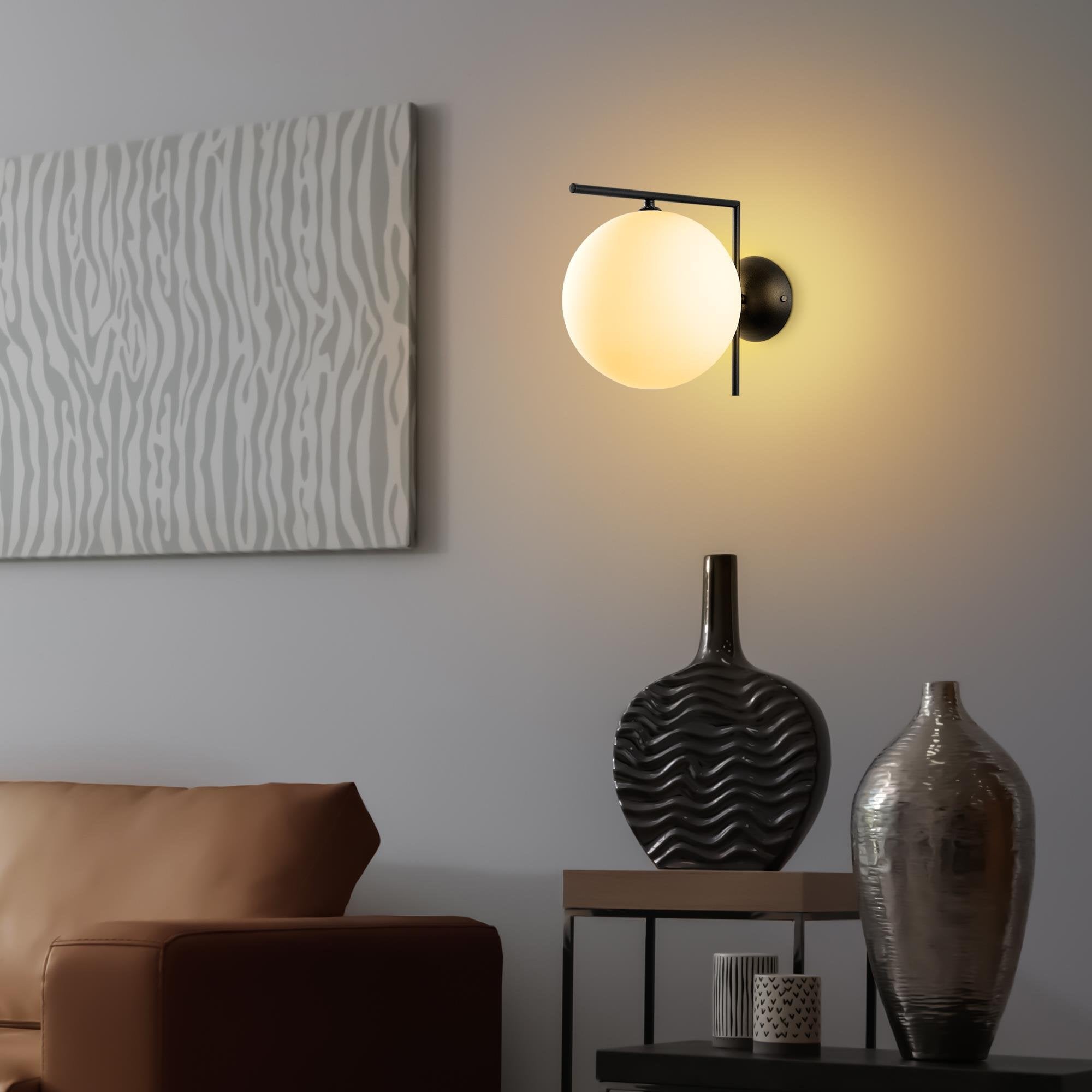 Luminar 14155 Cam Aplik Duvar Aydınlatma | ByLamp