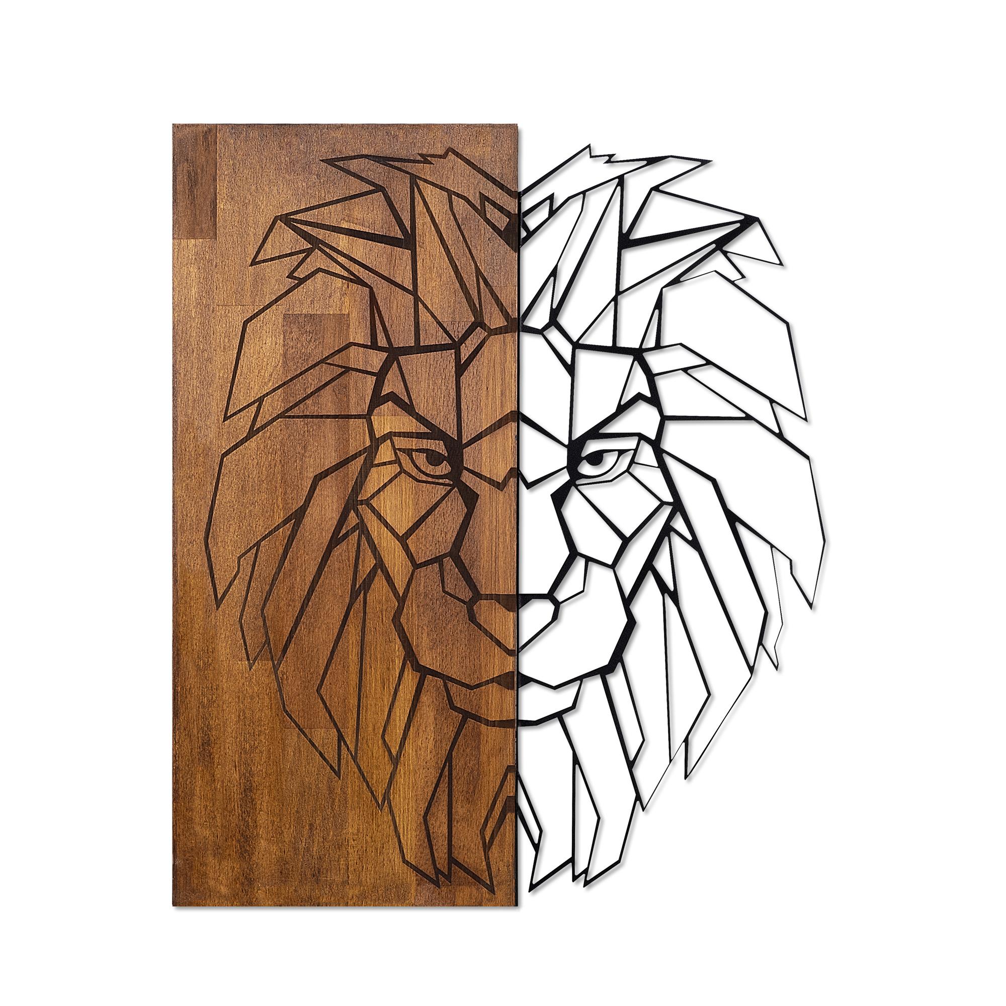 MA-102 Ahşap Metal Duvar Tablosu | ByLamp