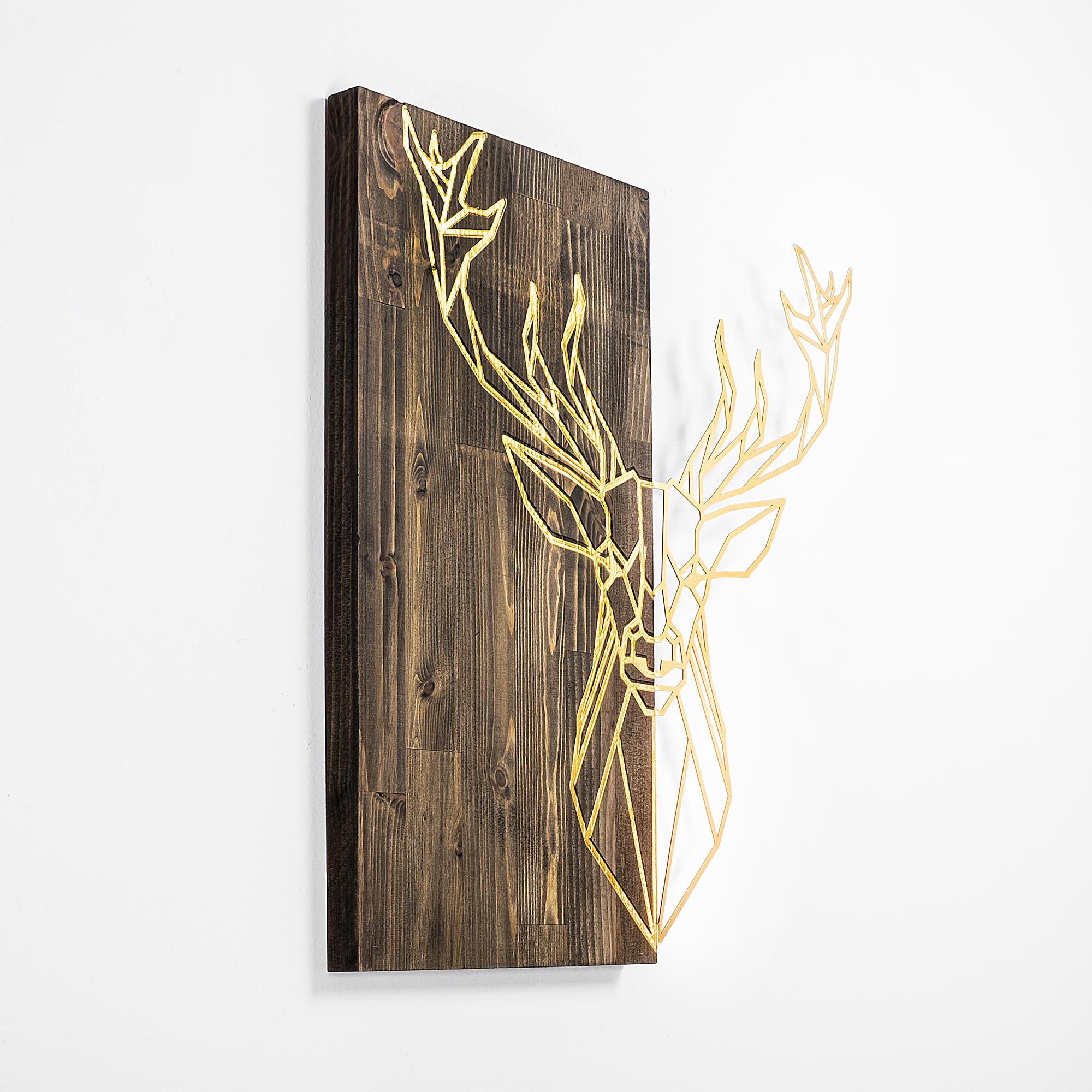 MA-106 Ahşap Metal Duvar Tablosu | ByLamp