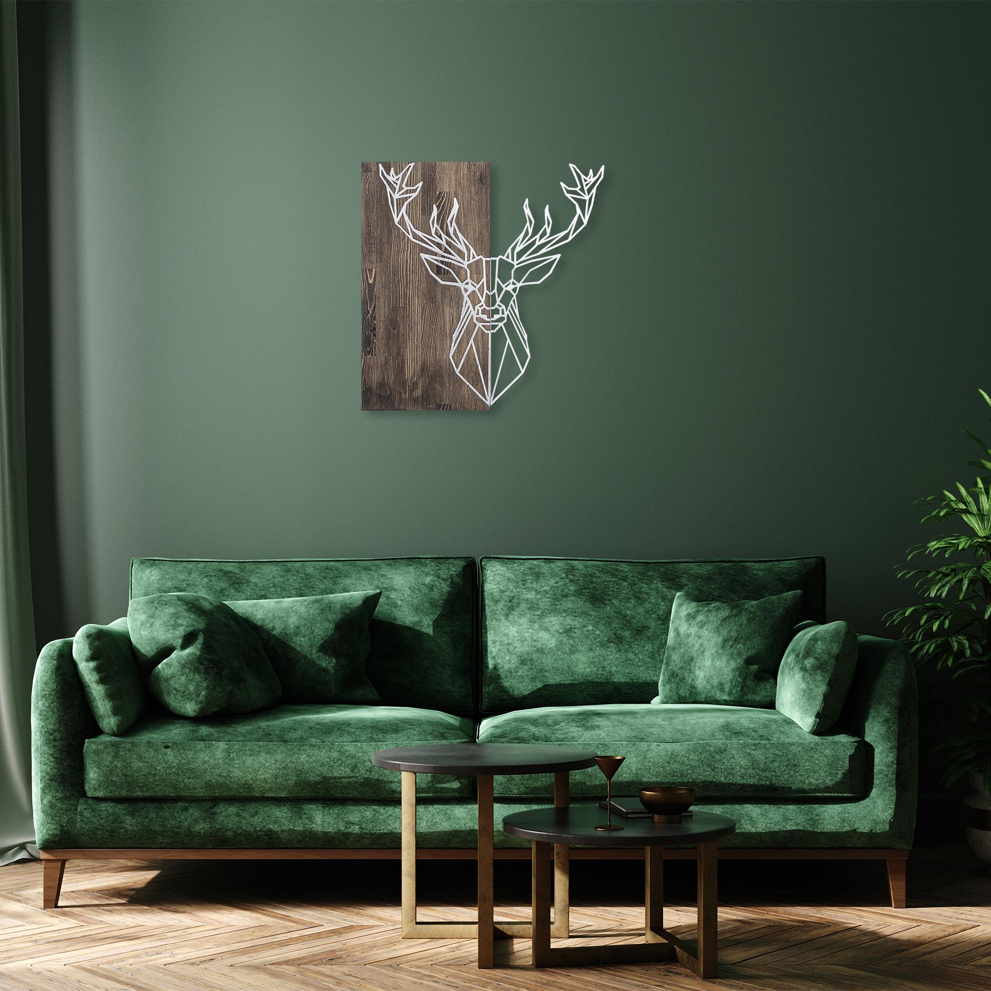 MA-106 Ahşap Metal Duvar Tablosu | ByLamp