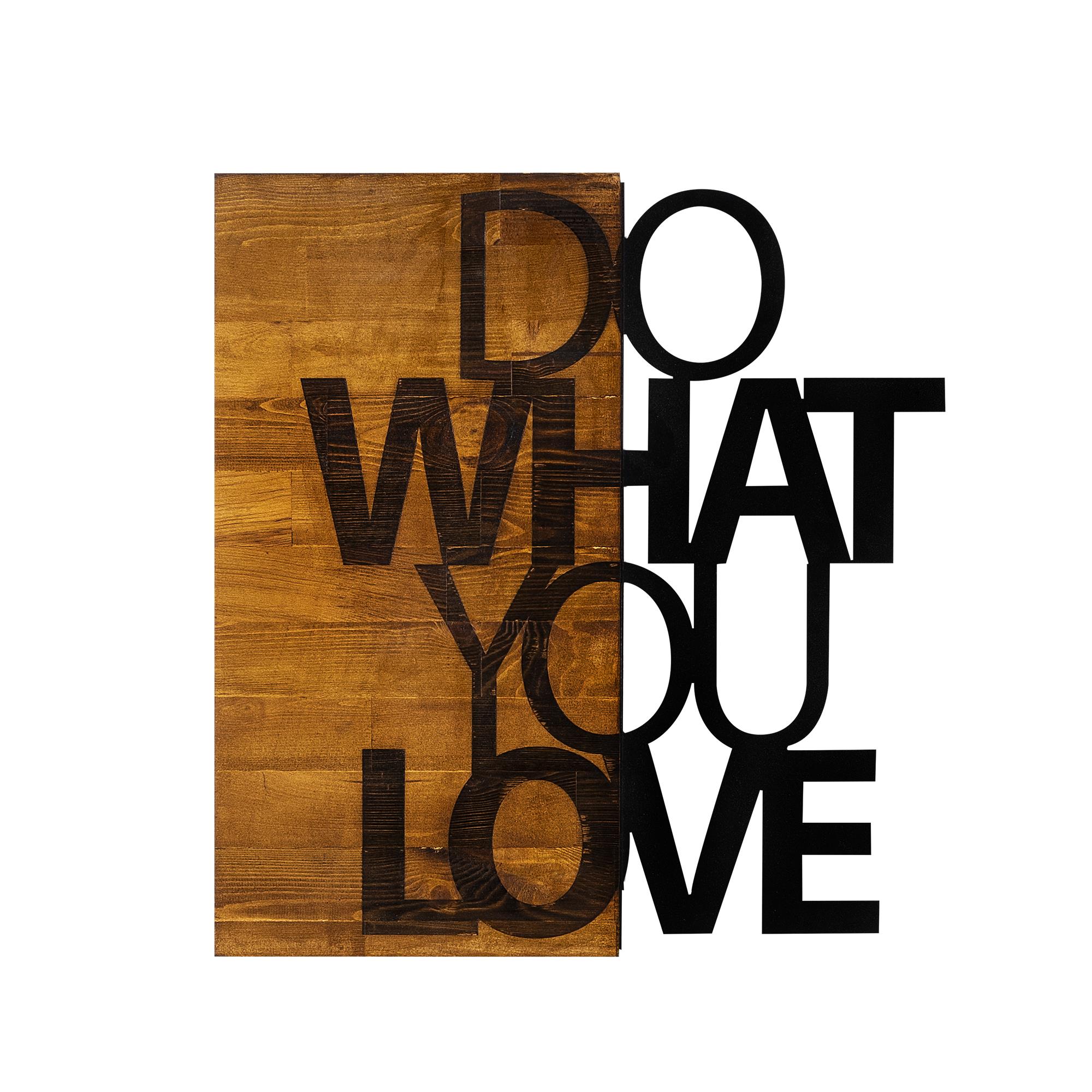 MA-134 Ahşap Metal Duvar Tablosu | ByLamp