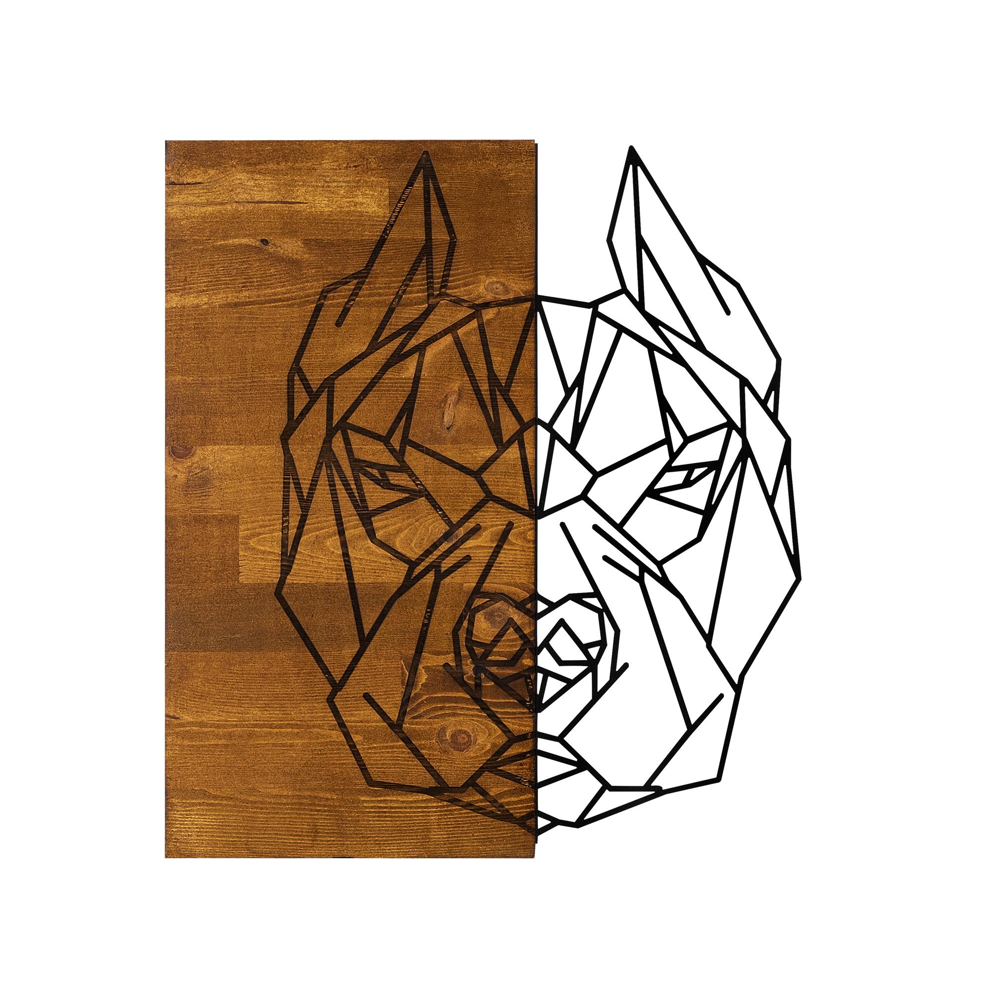 MA-136 Ahşap Metal Duvar Tablosu | ByLamp