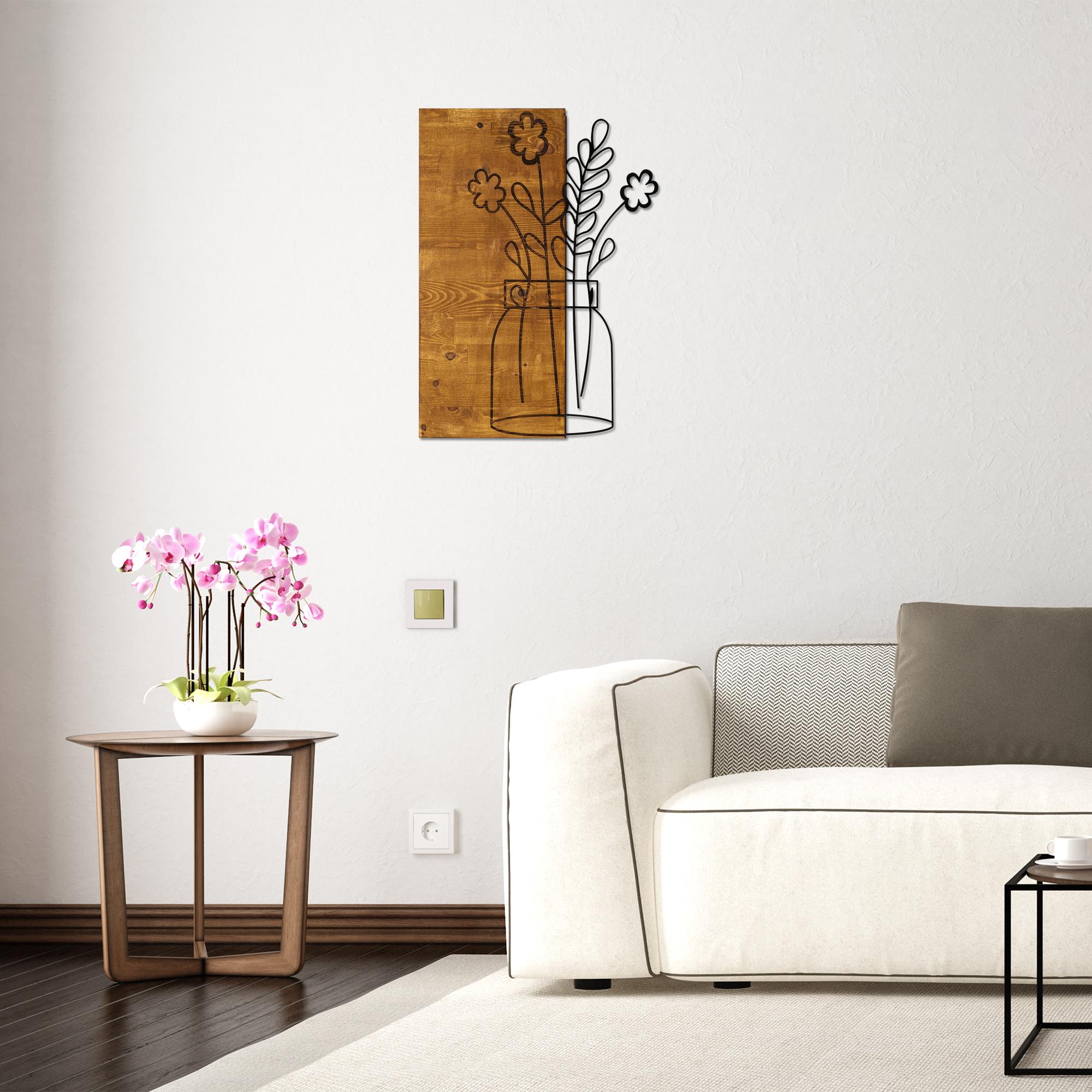 MA-139 Ahşap Metal Duvar Tablosu | ByLamp