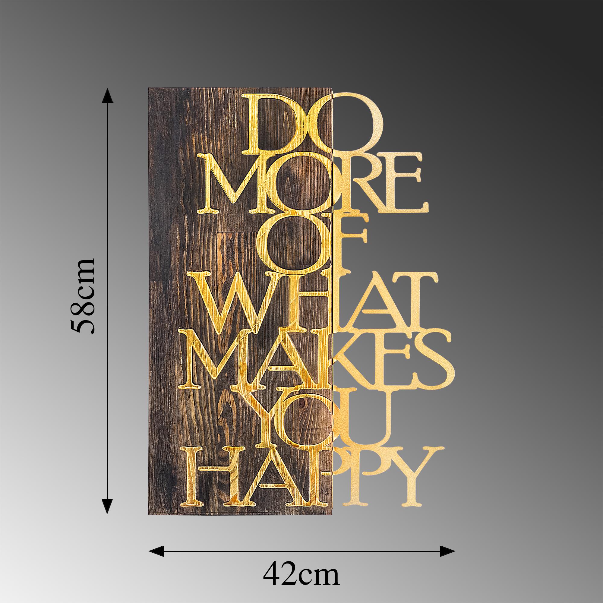 MA-150 Ahşap Metal Duvar Tablosu | ByLamp