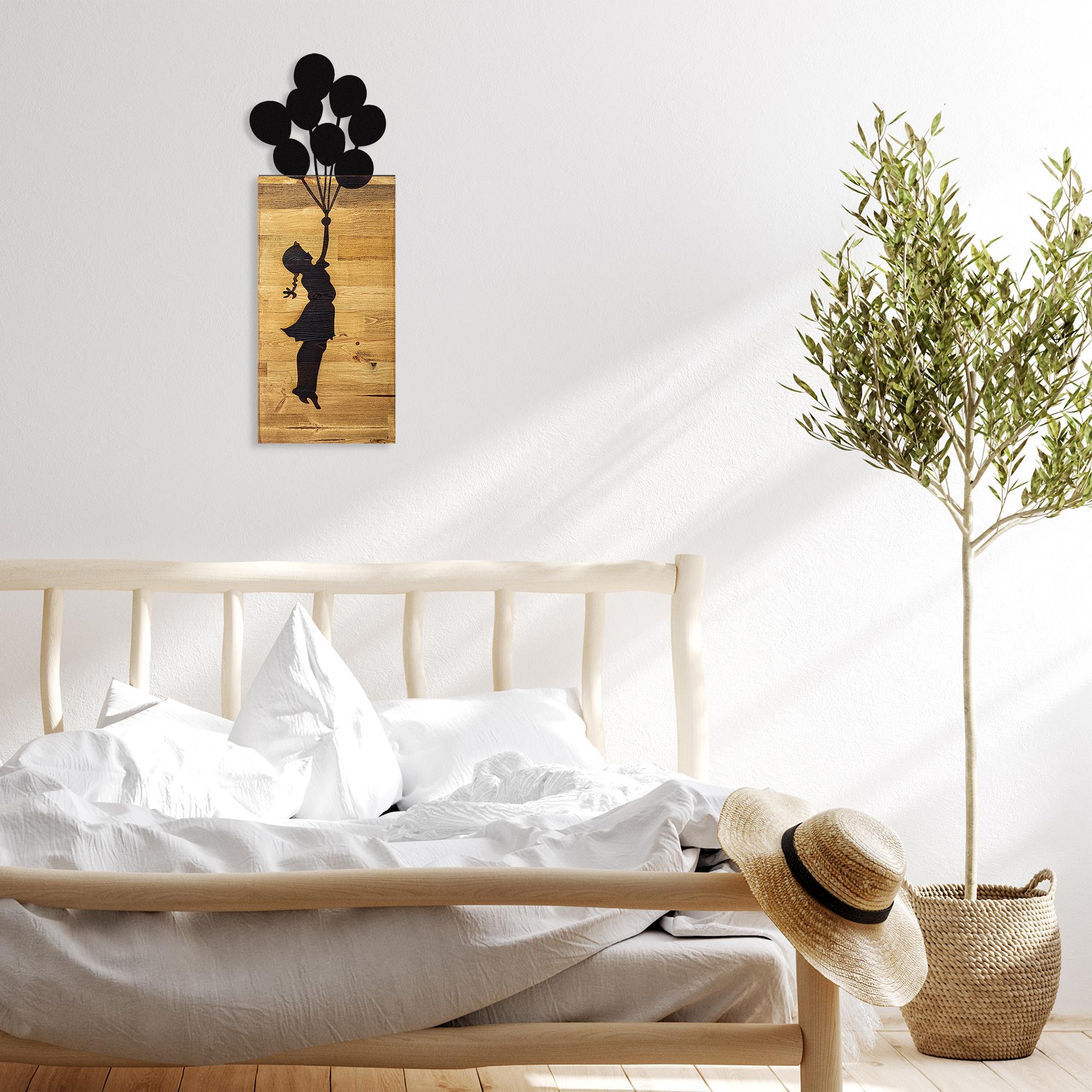 MA-206 Ahşap Metal Duvar Tablosu | ByLamp