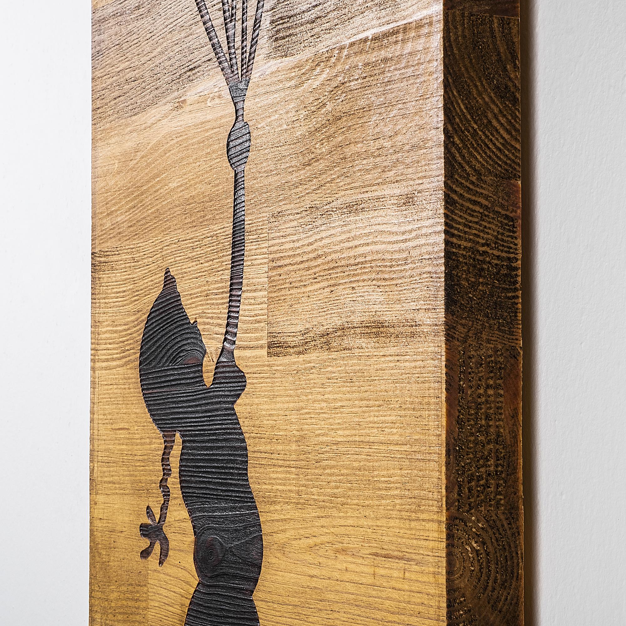 MA-206 Ahşap Metal Duvar Tablosu | ByLamp