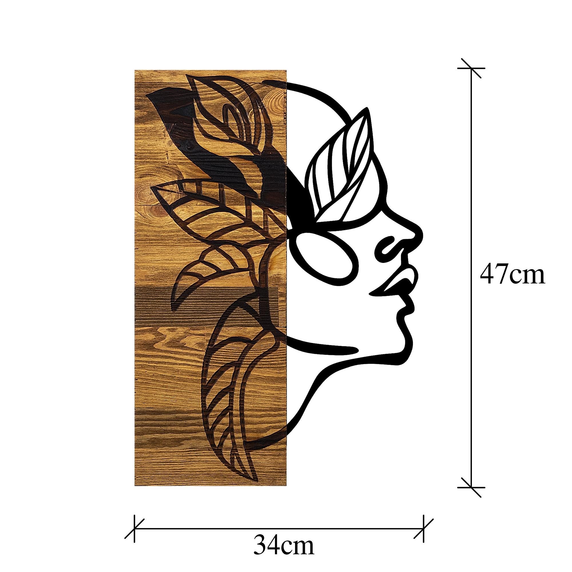 MA-276 Ahşap Metal Duvar Tablosu | ByLamp