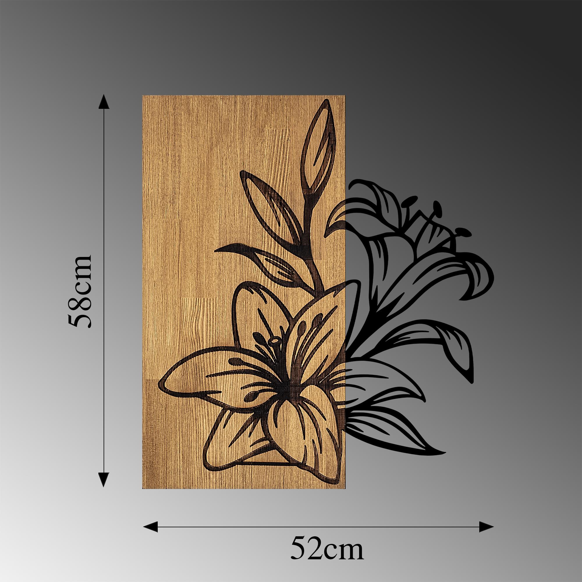 MA-280 Ahşap Metal Duvar Tablosu | ByLamp