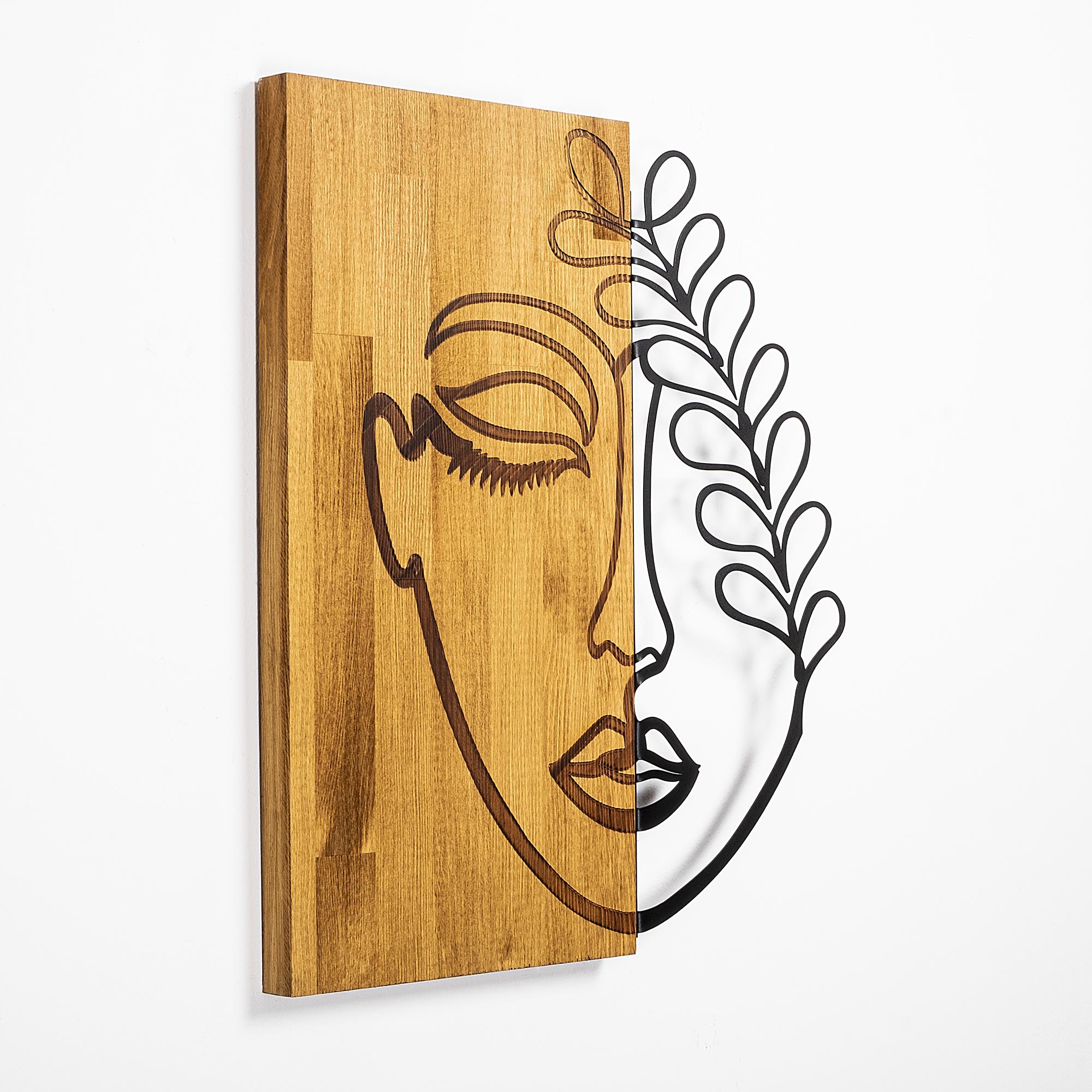 MA-281 Ahşap Metal Duvar Tablosu | ByLamp