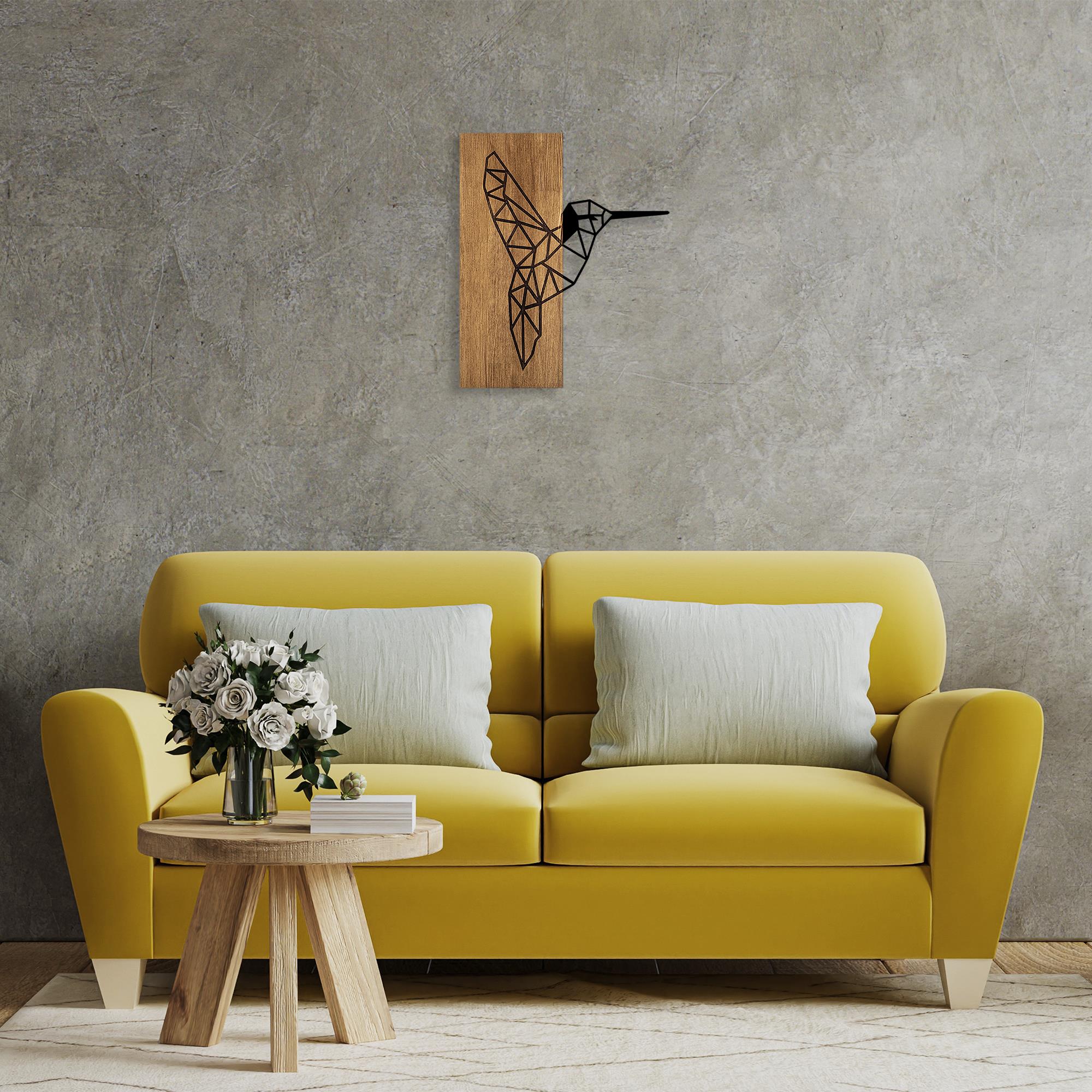 MA-286 Ahşap Metal Duvar Tablosu | ByLamp