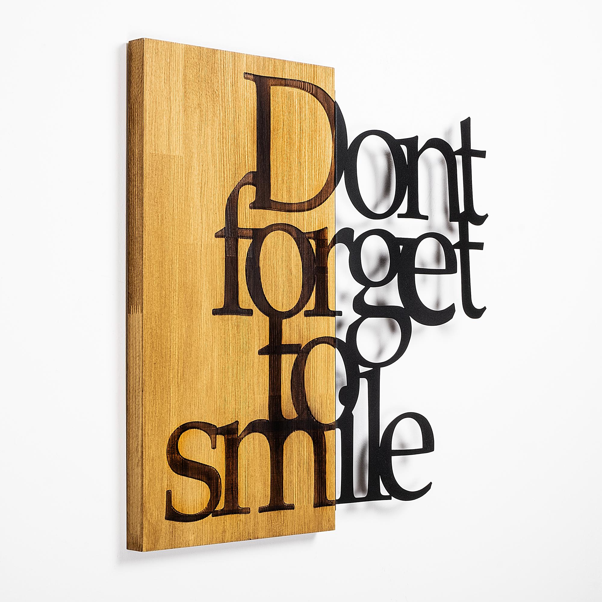 MA-287 Ahşap Metal Duvar Tablosu | ByLamp