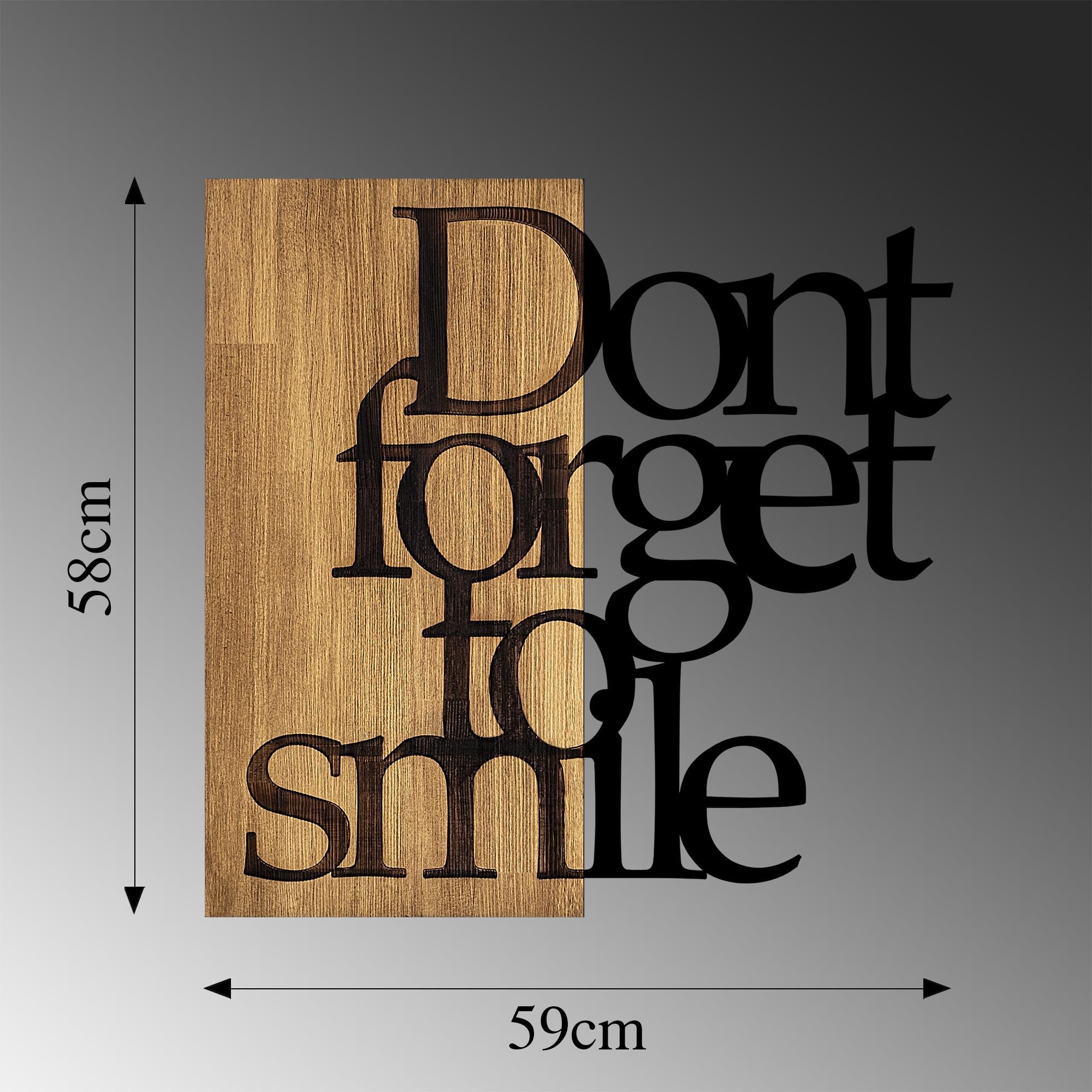 MA-287 Ahşap Metal Duvar Tablosu | ByLamp