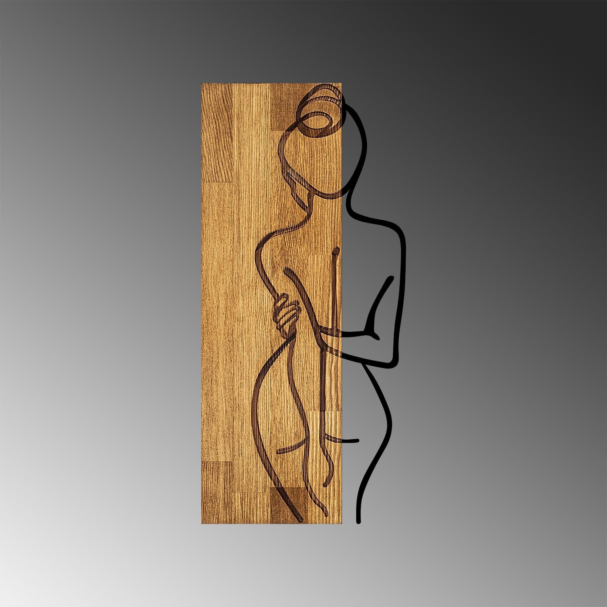 MA-294 Ahşap Metal Duvar Tablosu | ByLamp