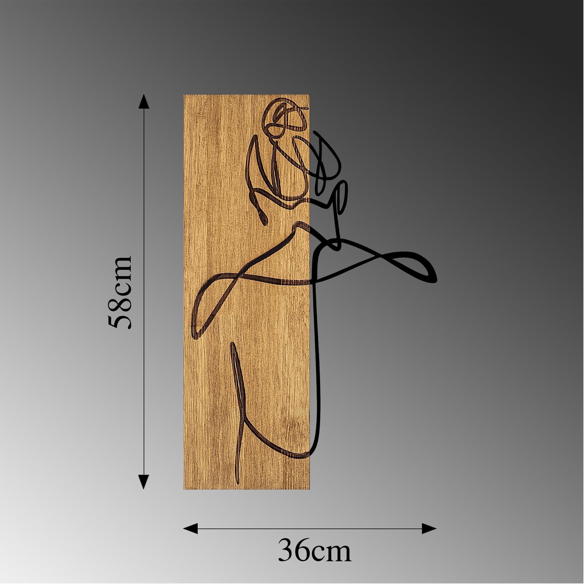 MA-295 Ahşap Metal Duvar Tablosu | ByLamp