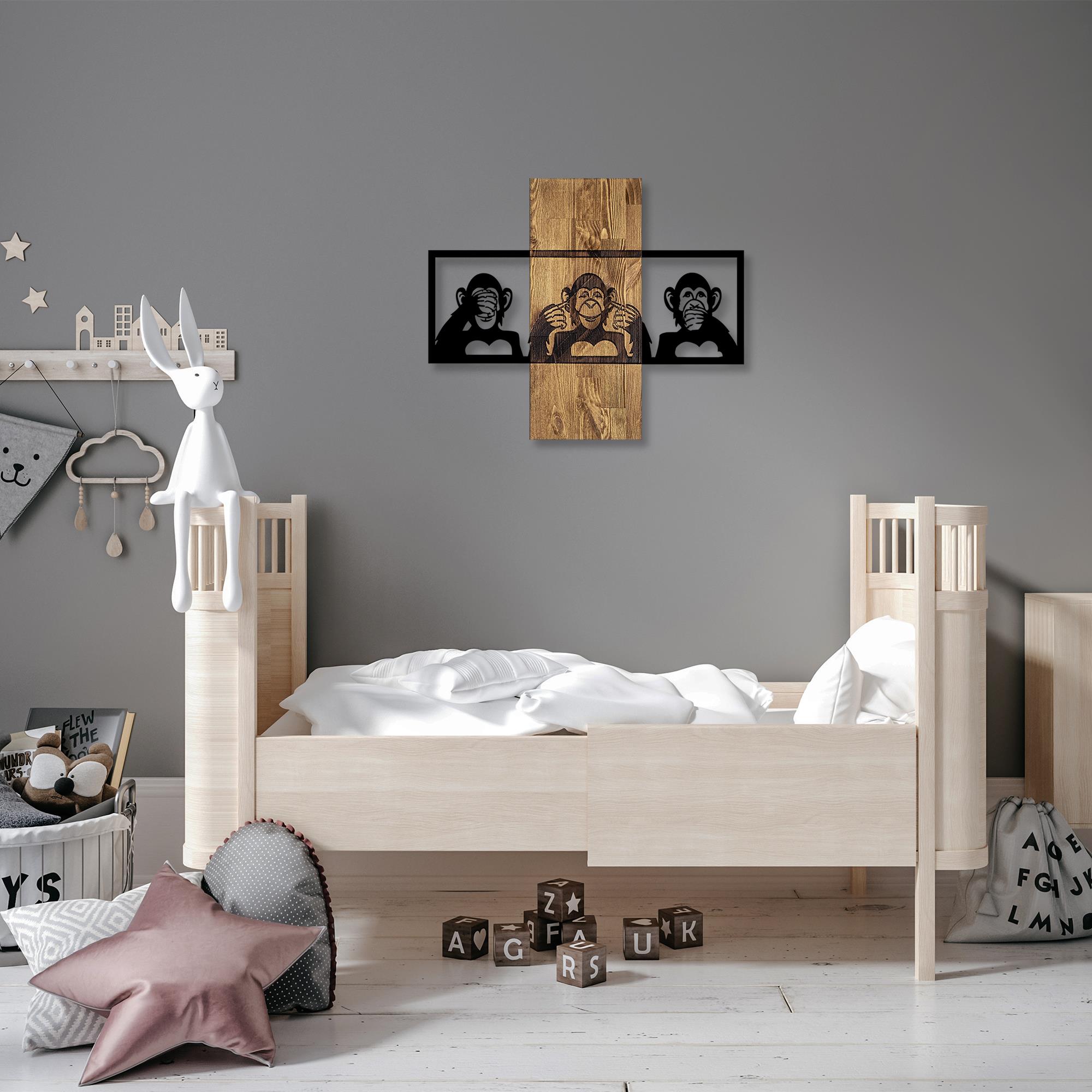 MA-300 Ahşap Metal Duvar Tablosu | ByLamp