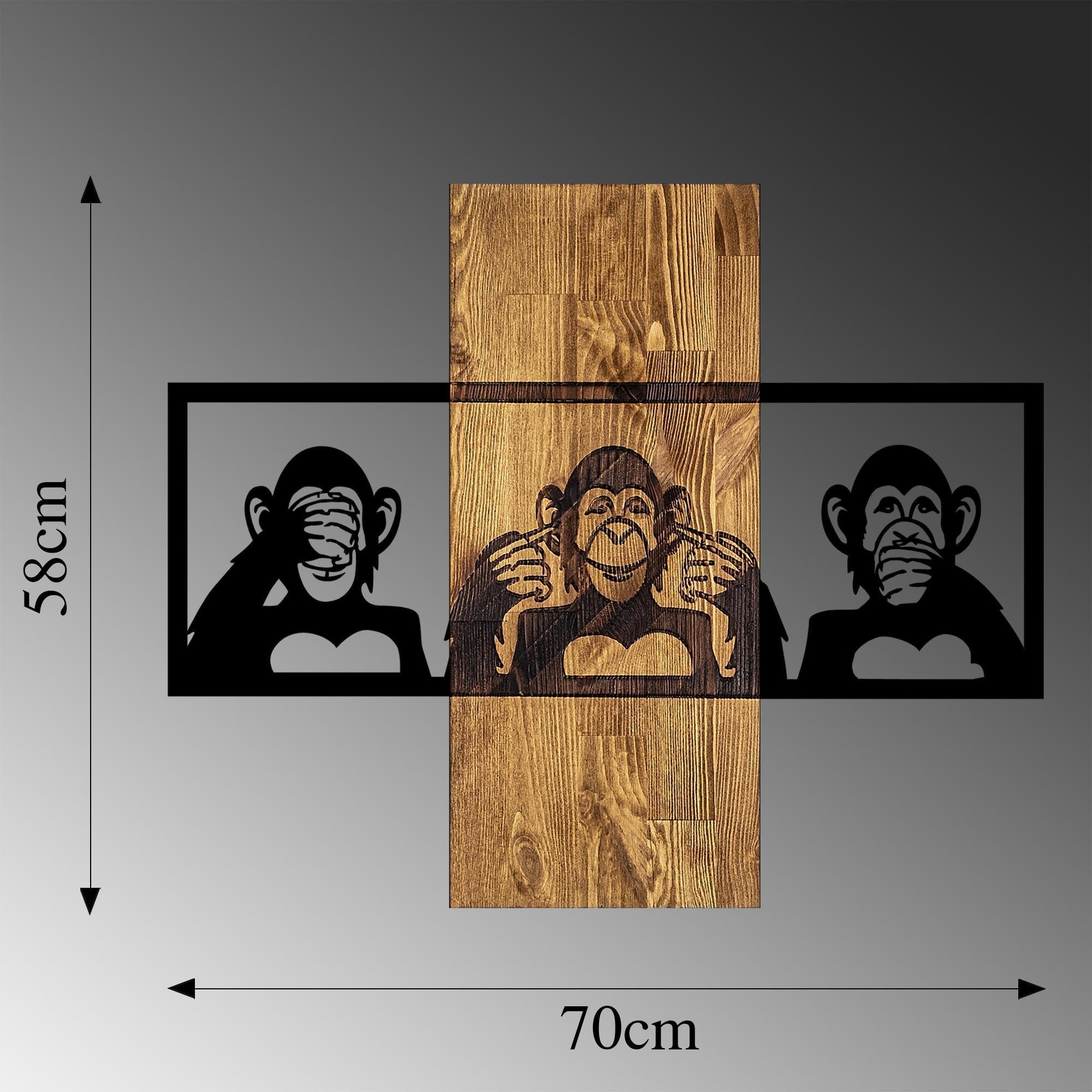MA-300 Ahşap Metal Duvar Tablosu | ByLamp