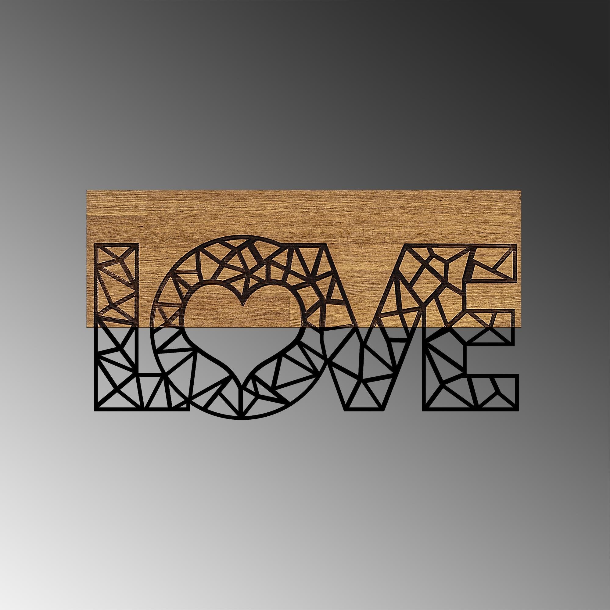 MA-323 Ahşap Metal Duvar Tablosu | ByLamp