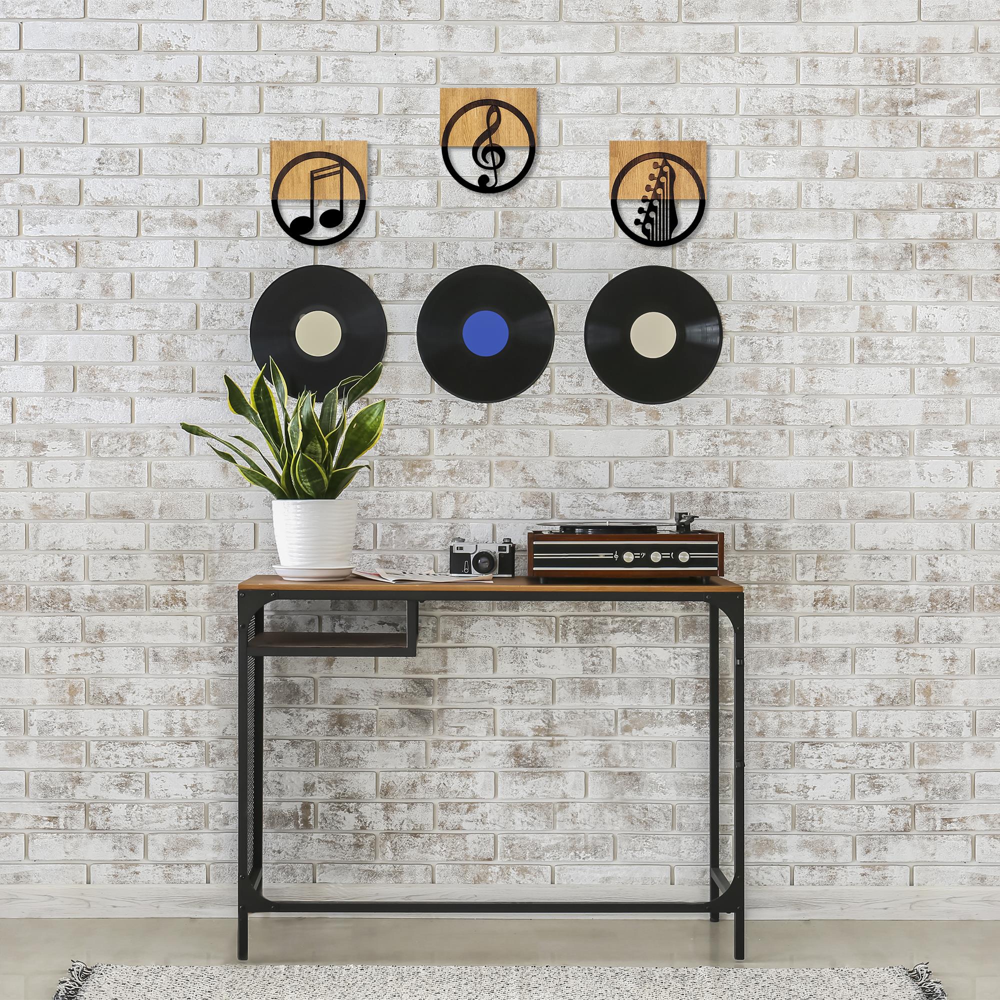 MA-334 Ahşap Metal Duvar Tablosu | ByLamp