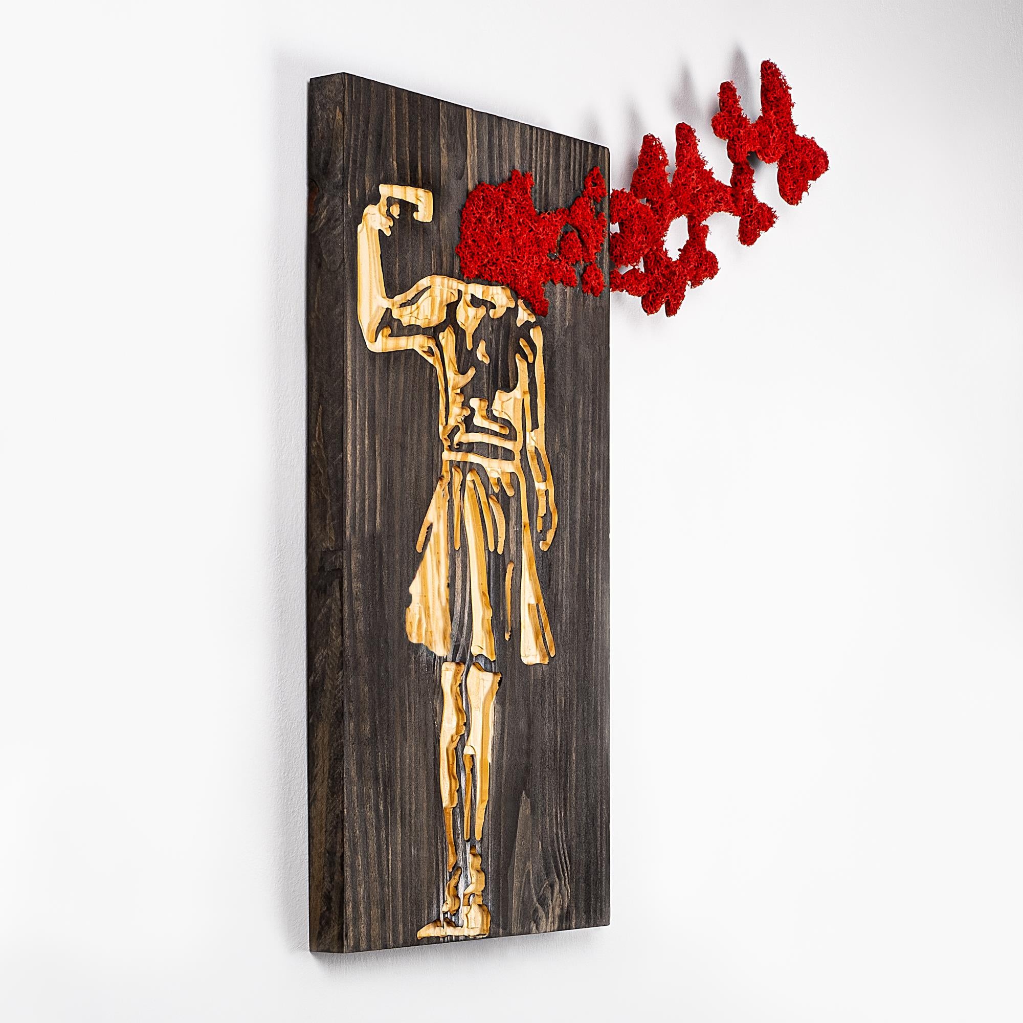 MA-367-A Dekoratif Yosun Duvar Tablosu | ByLamp