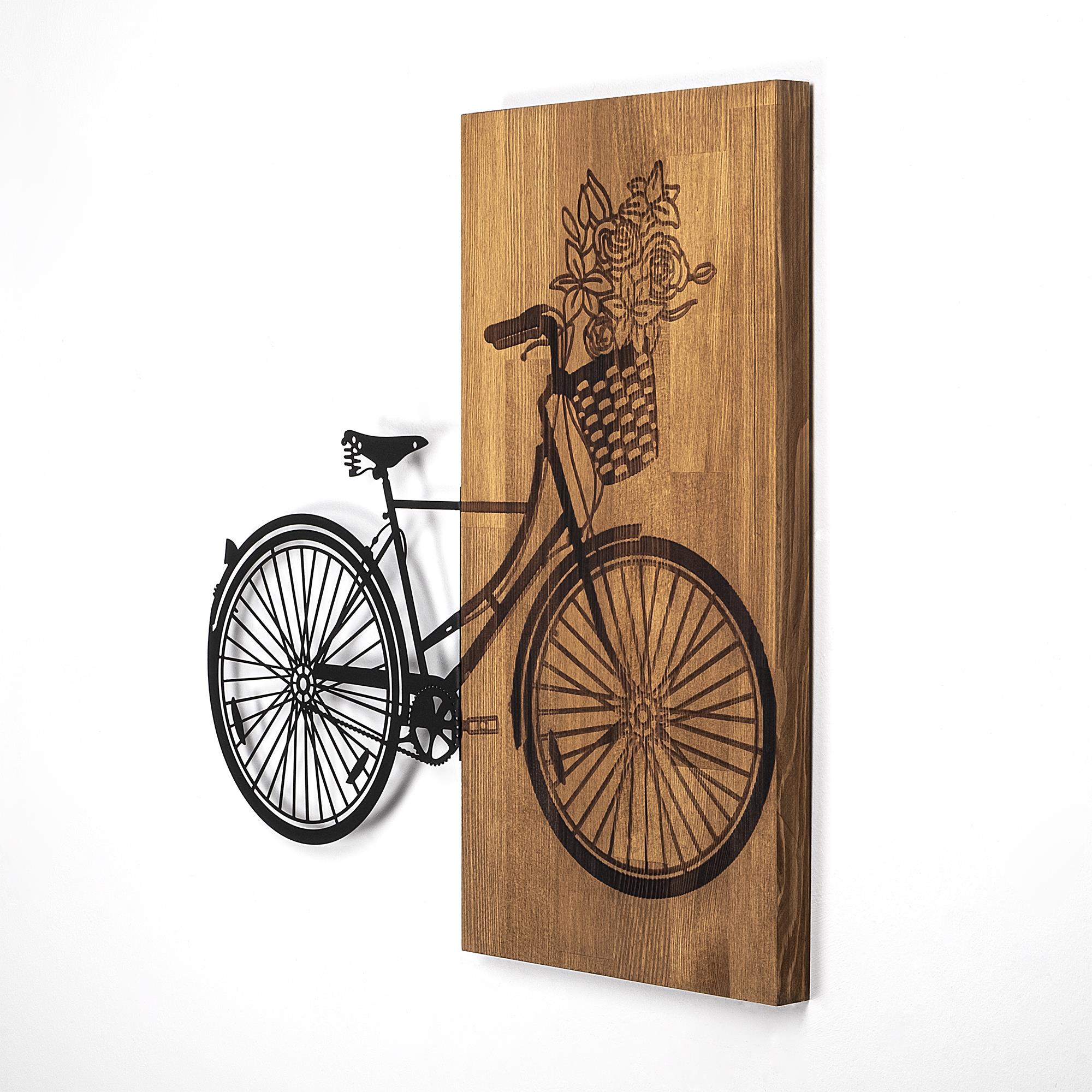 MA-377 Ahşap Metal Duvar Tablosu | ByLamp