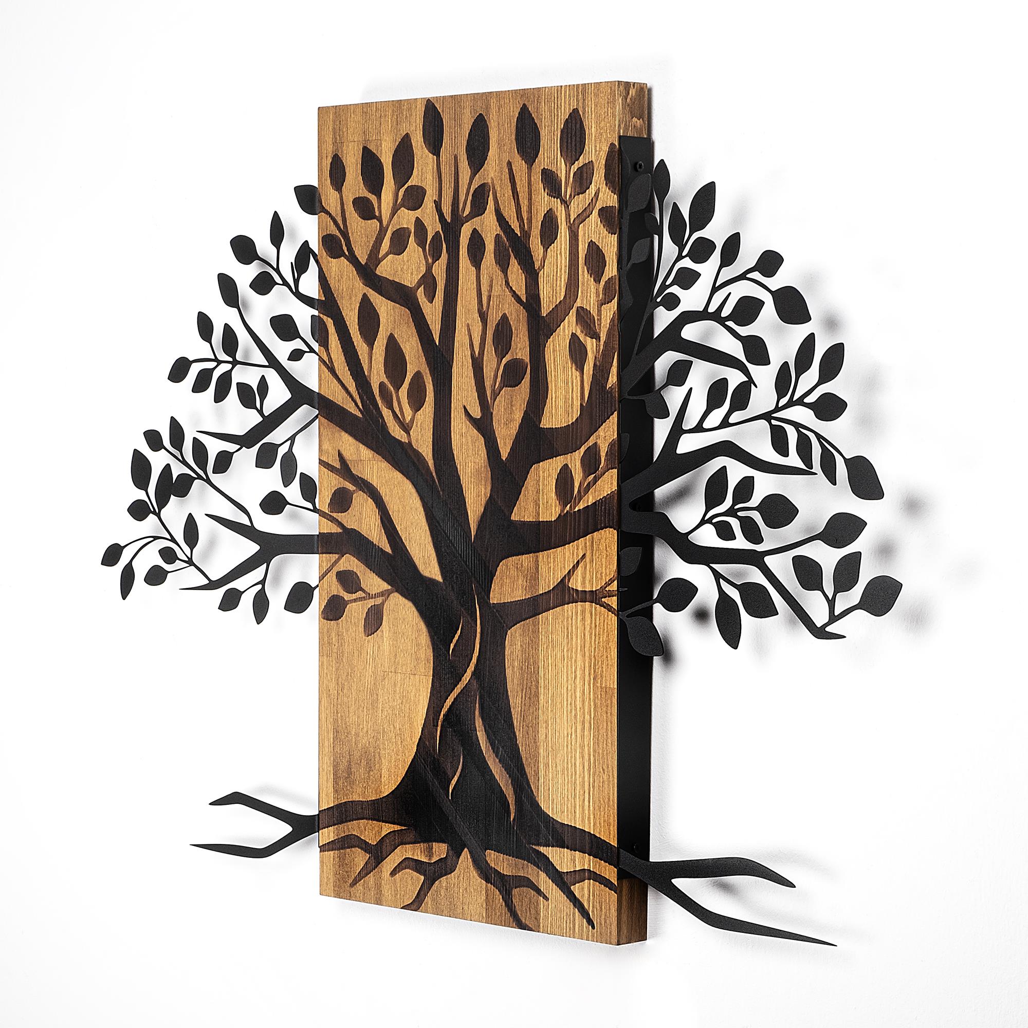 MA-382 Ahşap Metal Duvar Tablosu | ByLamp