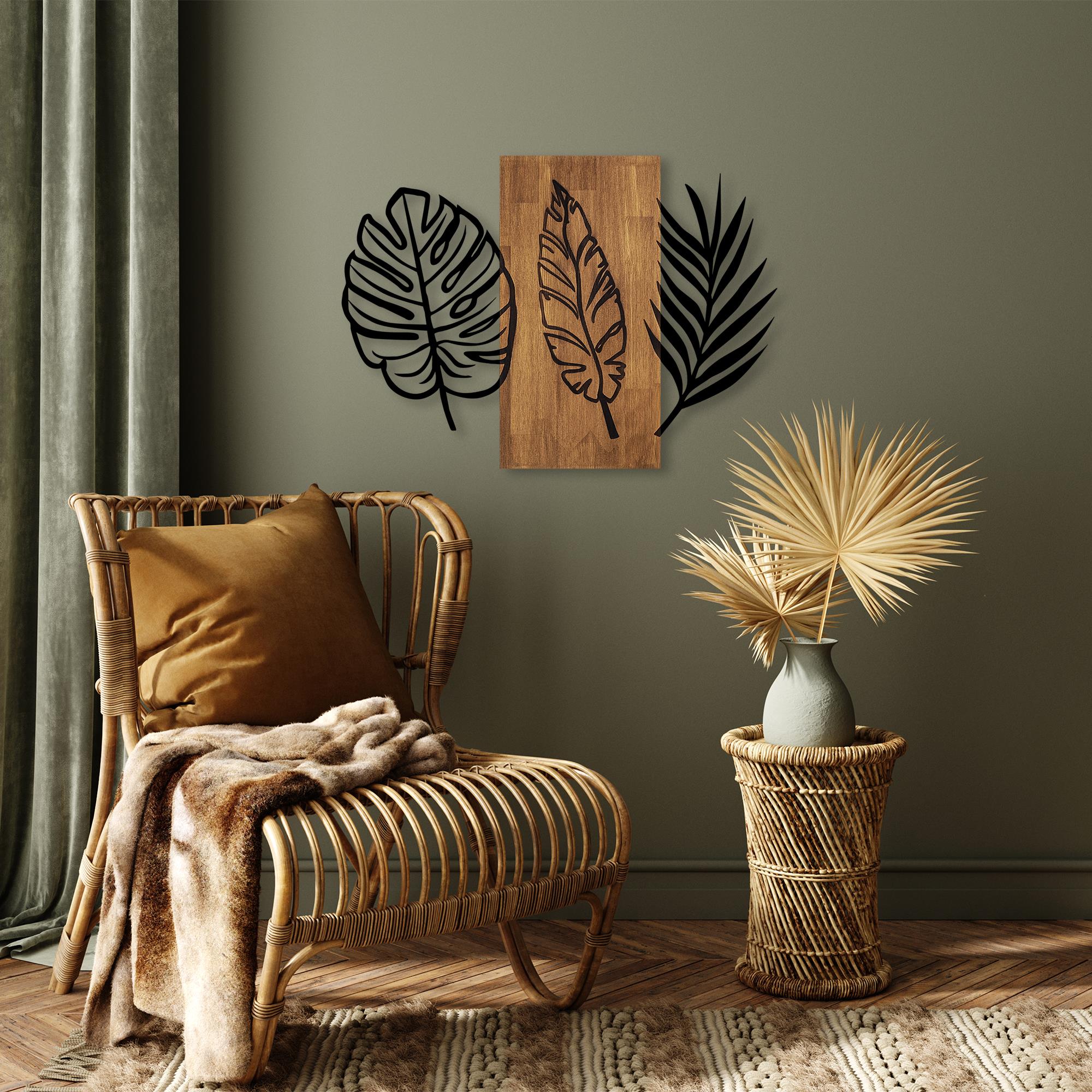 MA-384 Ahşap Metal Duvar Tablosu | ByLamp