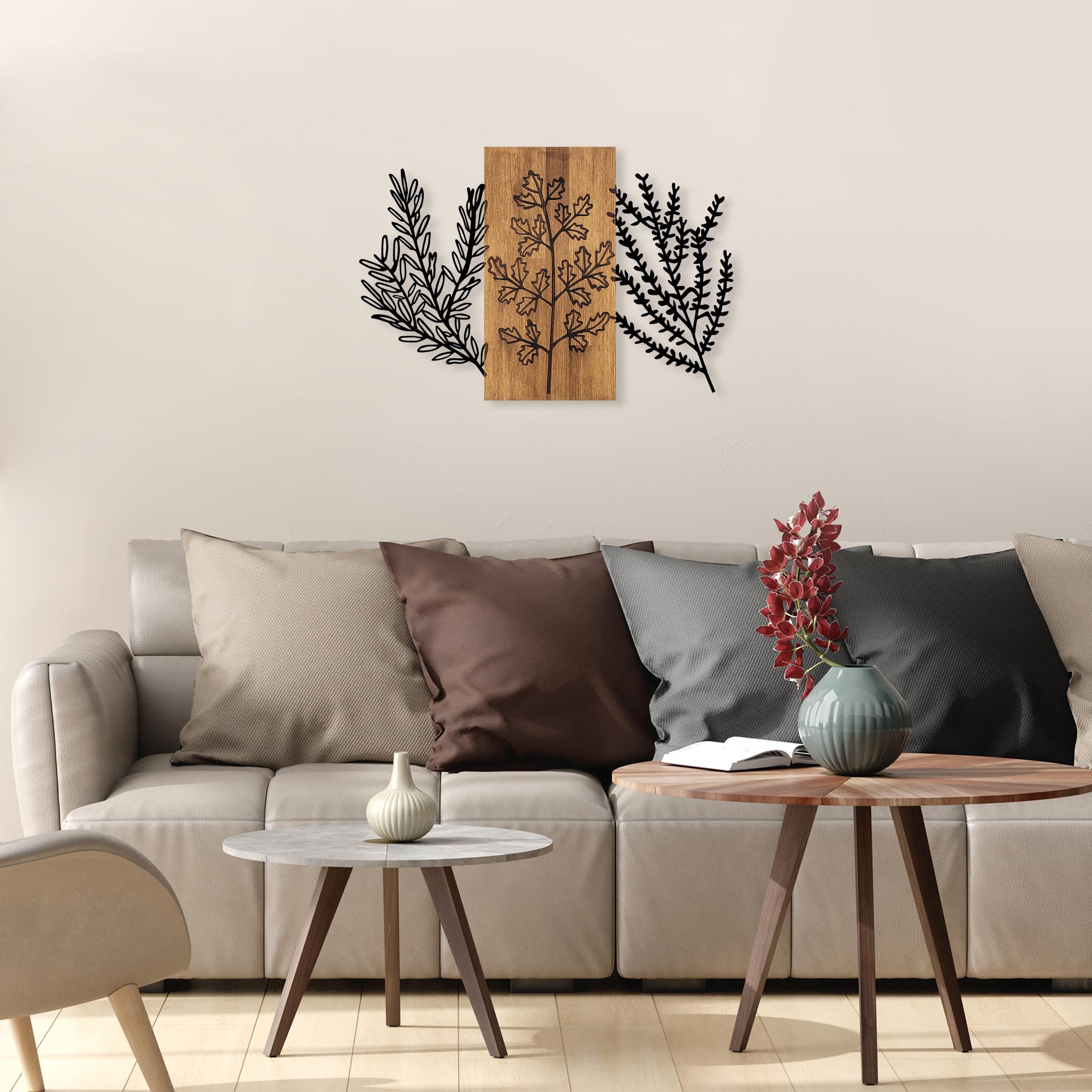 MA-385 Ahşap Metal Duvar Tablosu | ByLamp