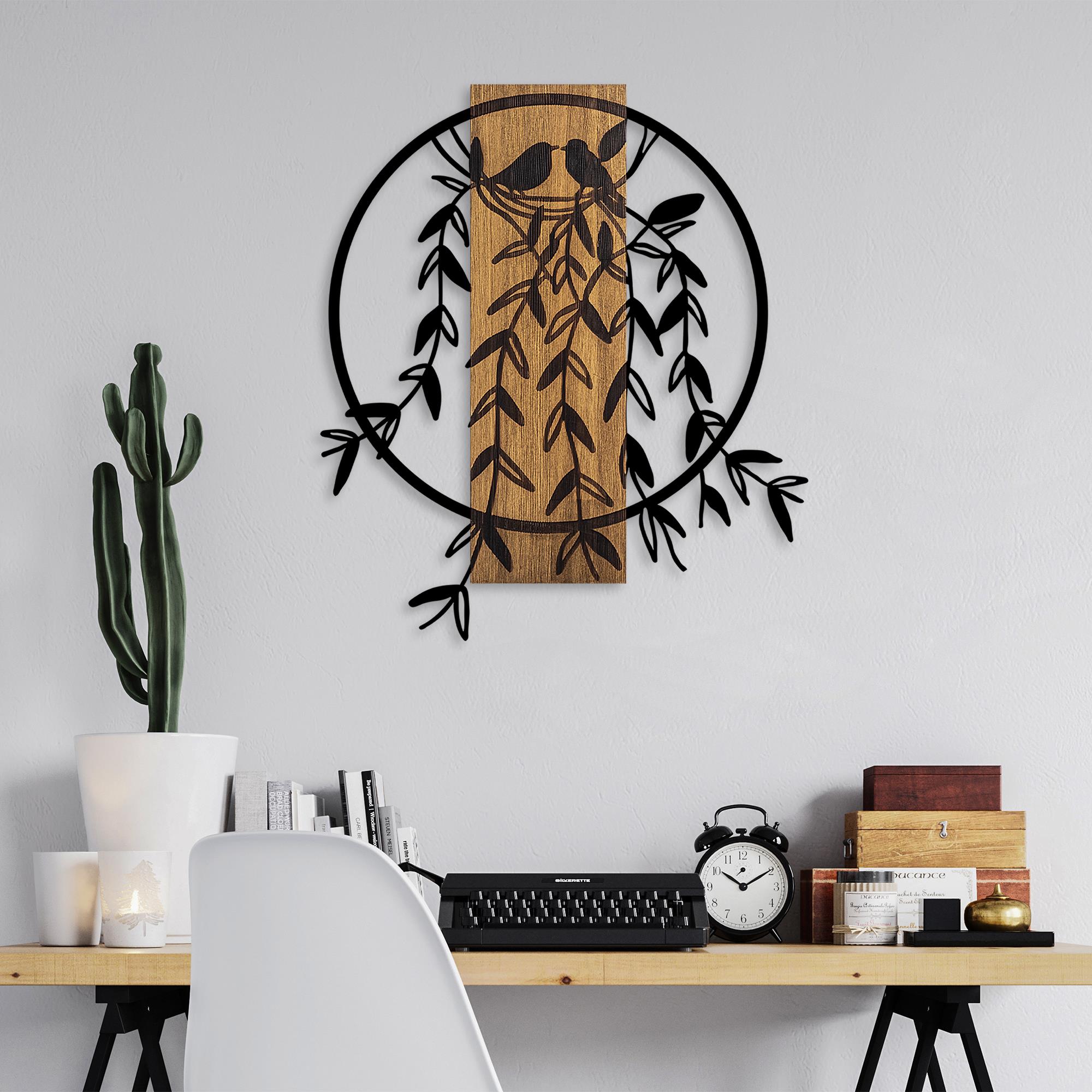 MA-400 Ahşap Metal Duvar Tablosu | ByLamp