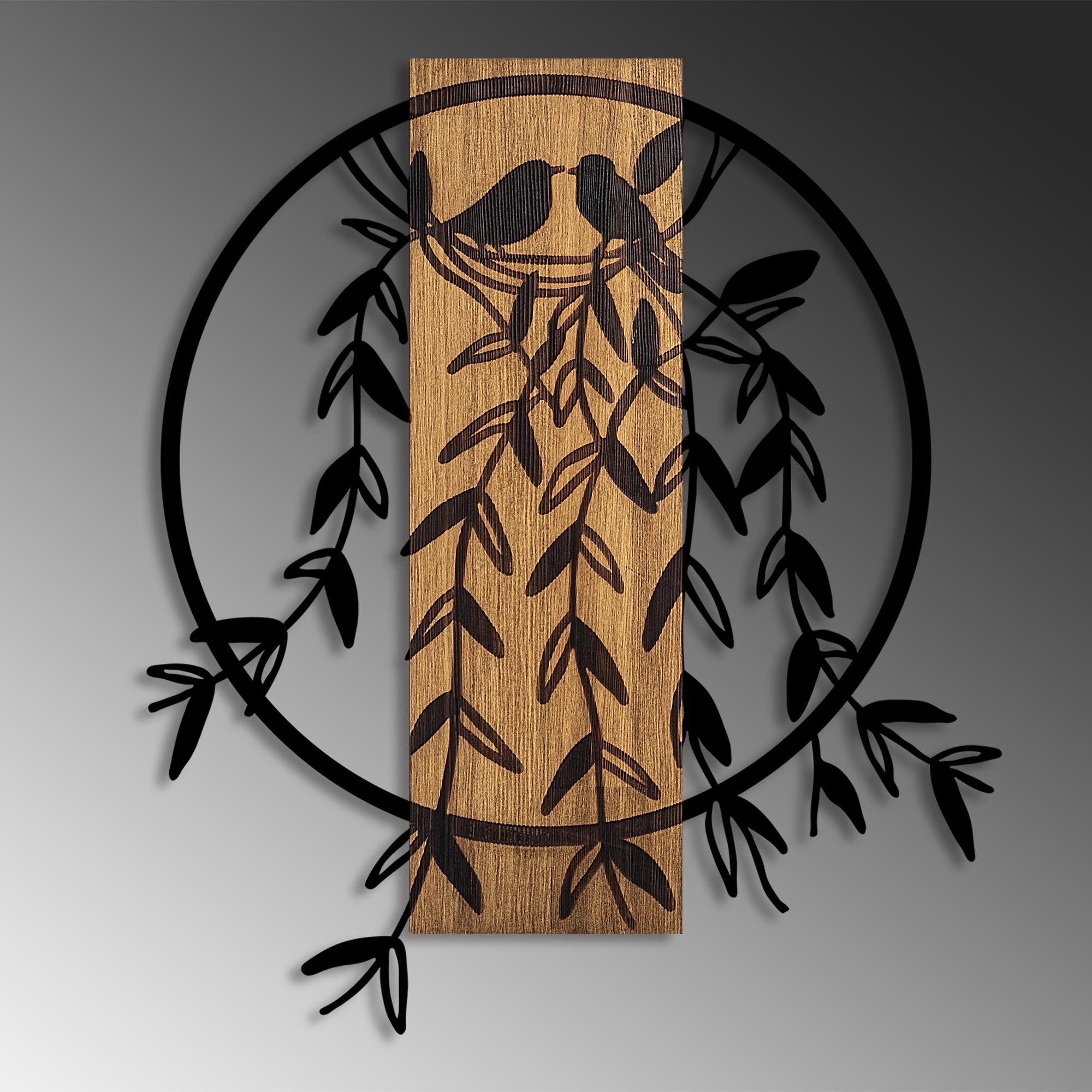 MA-400 Ahşap Metal Duvar Tablosu | ByLamp