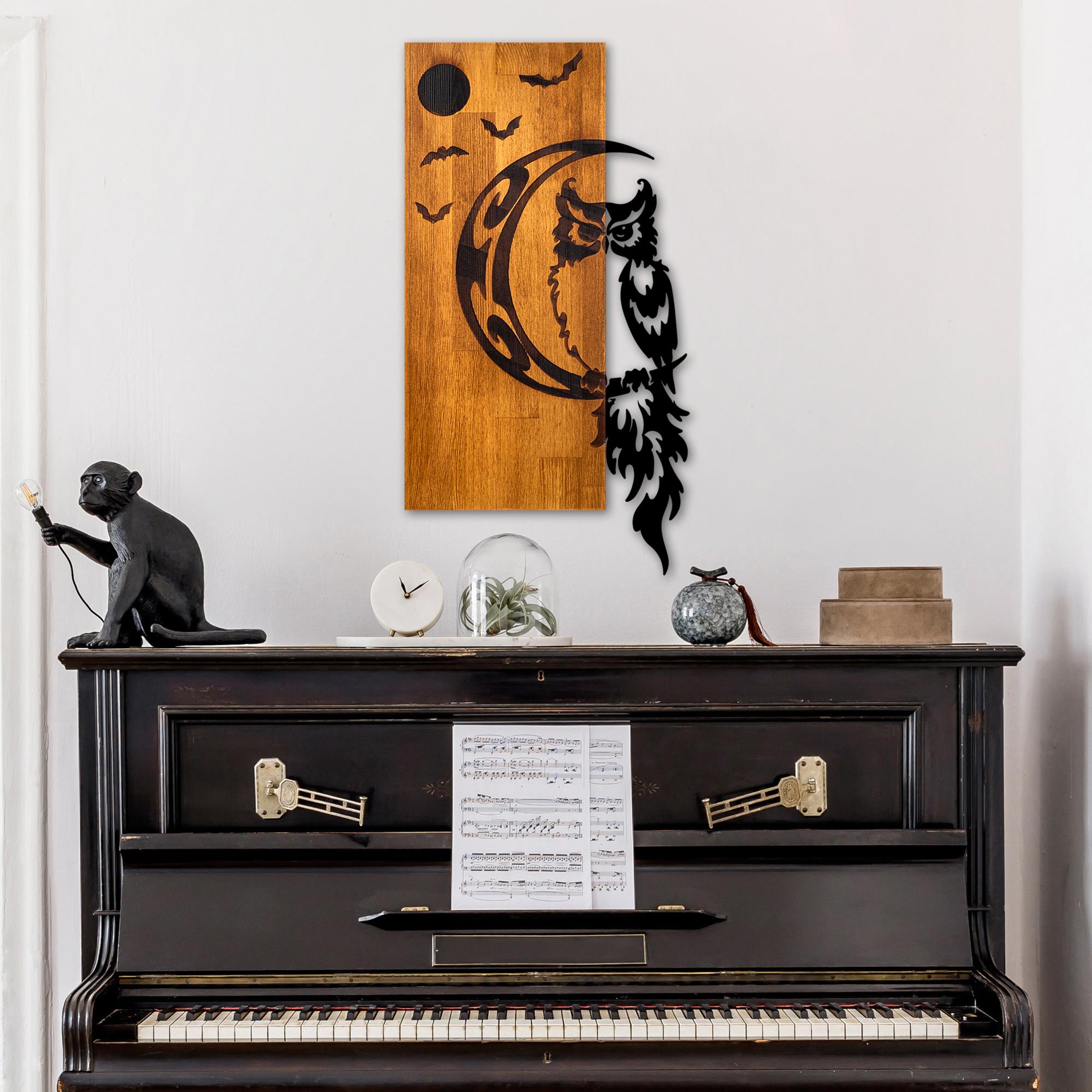 MA-435 Ahşap Metal Duvar Tablosu | ByLamp