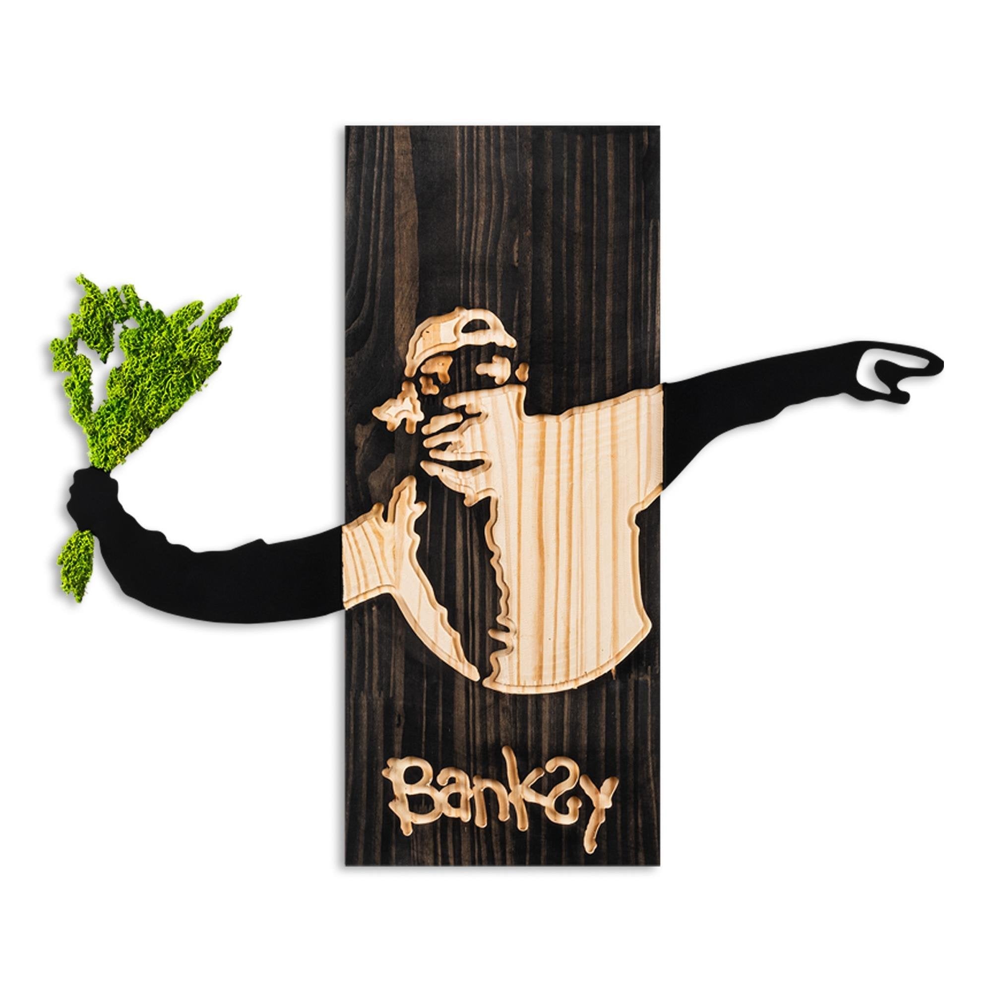 MA-445-A Dekoratif Yosun Duvar Tablosu | ByLamp