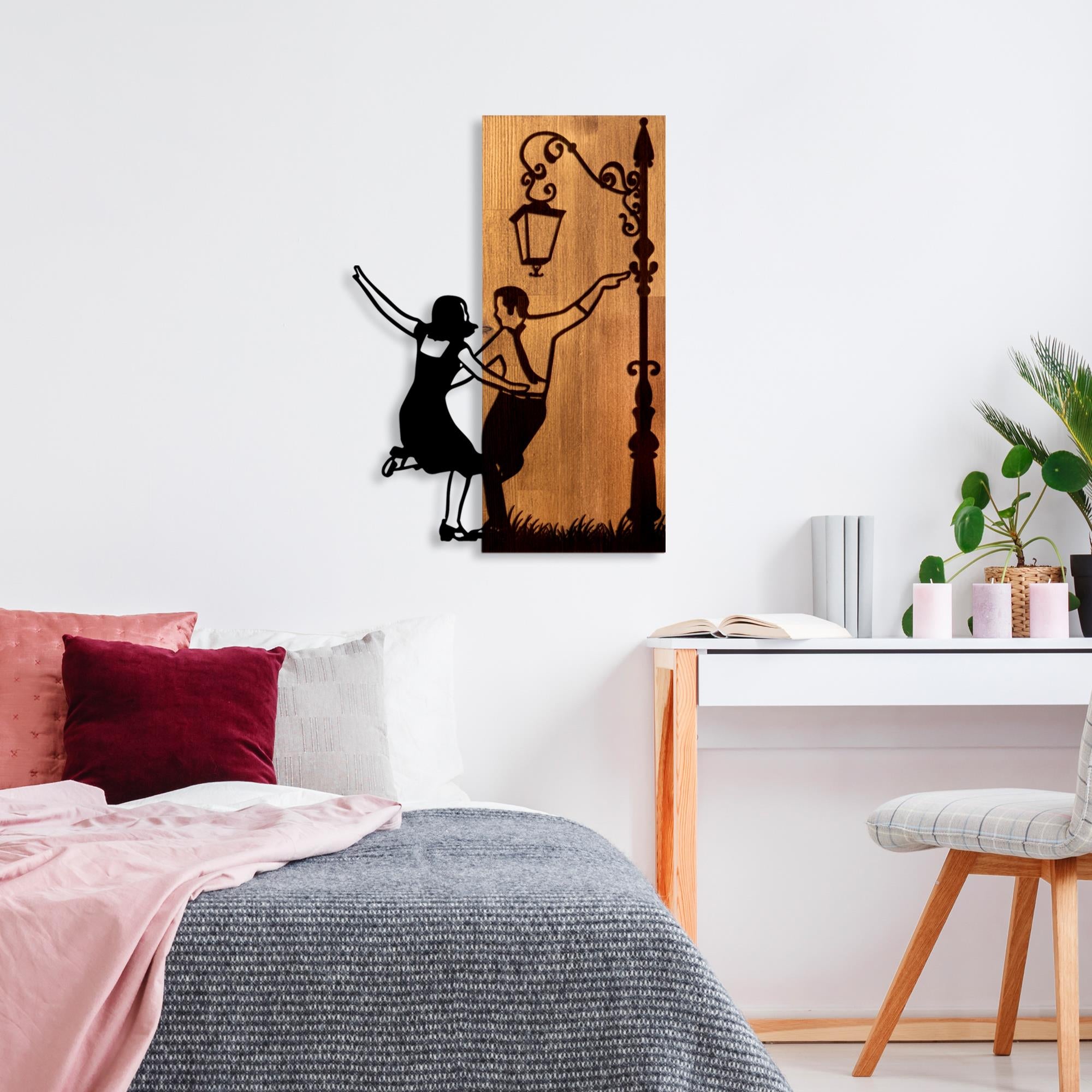 MA-451 Ahşap Metal Duvar Tablosu | ByLamp