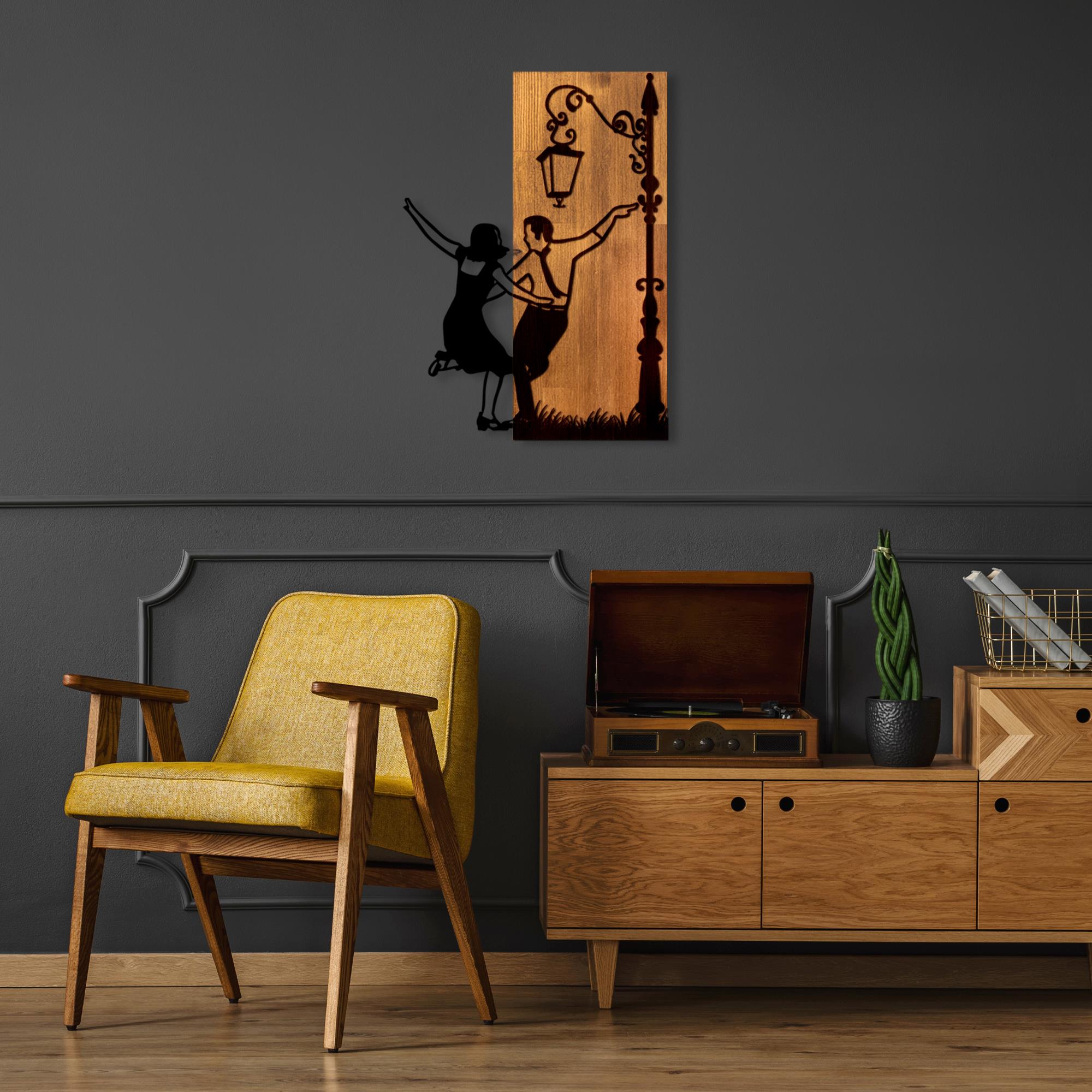 MA-451 Ahşap Metal Duvar Tablosu | ByLamp