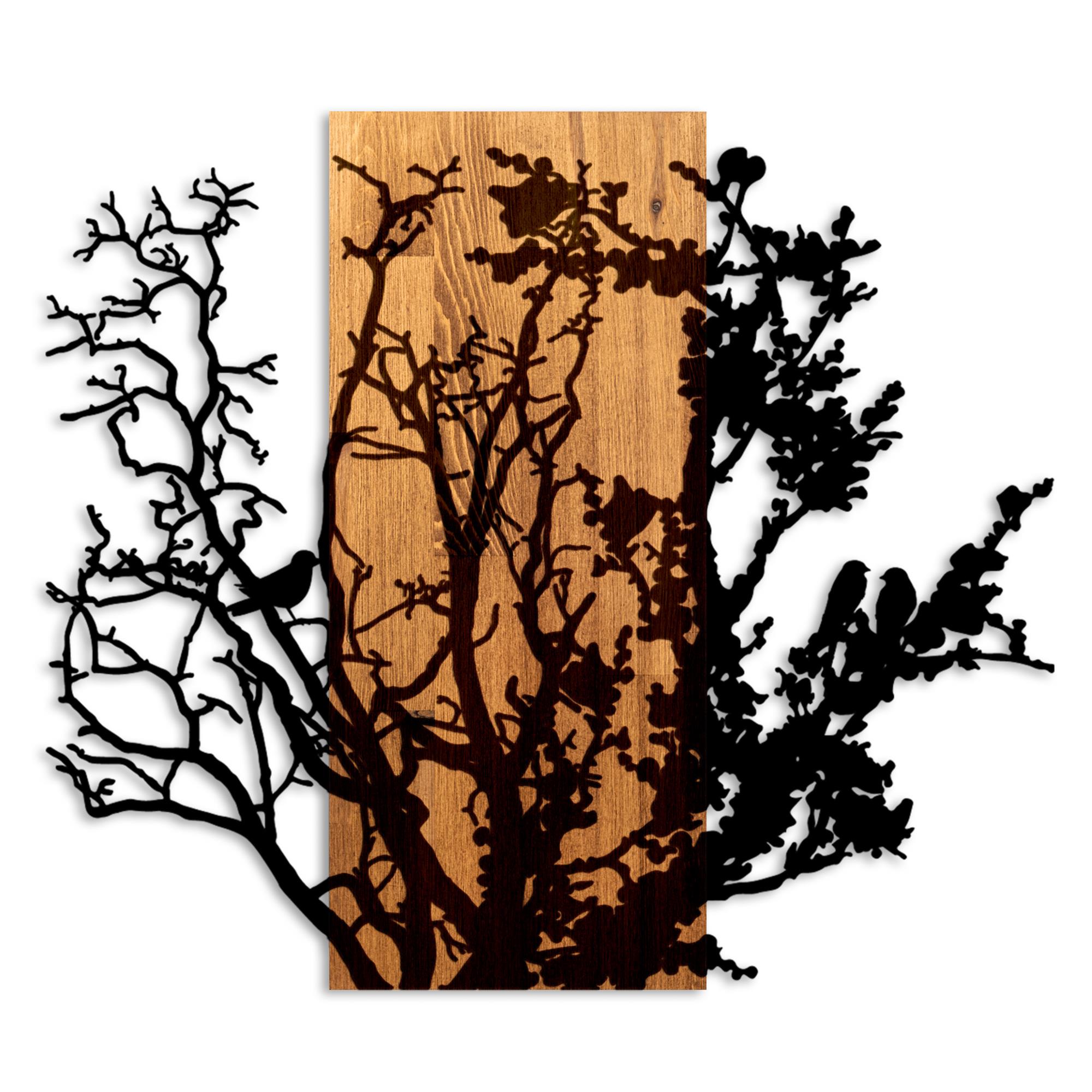 MA-453 Ahşap Metal Duvar Tablosu | ByLamp