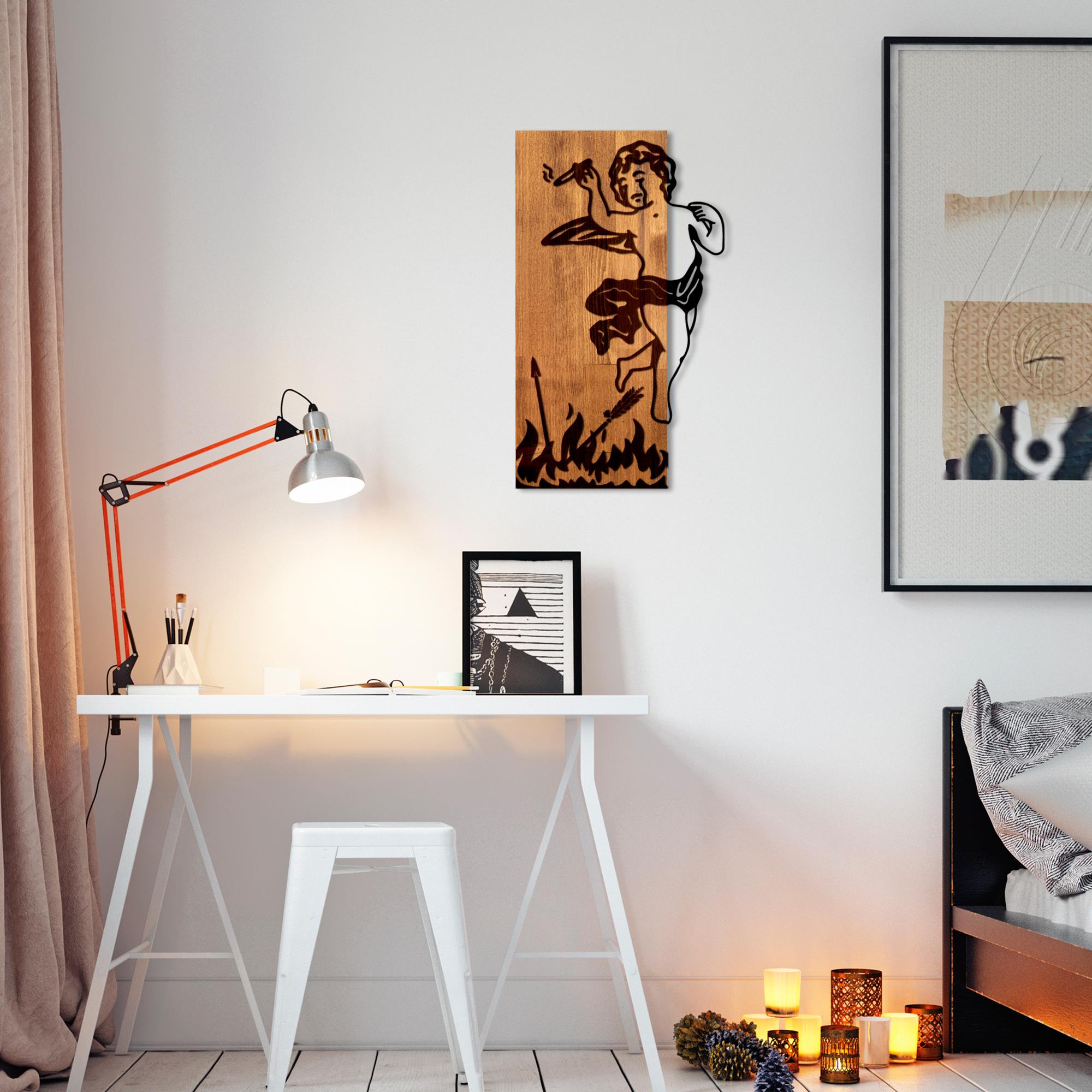 MA-457 Ahşap Metal Duvar Tablosu | ByLamp