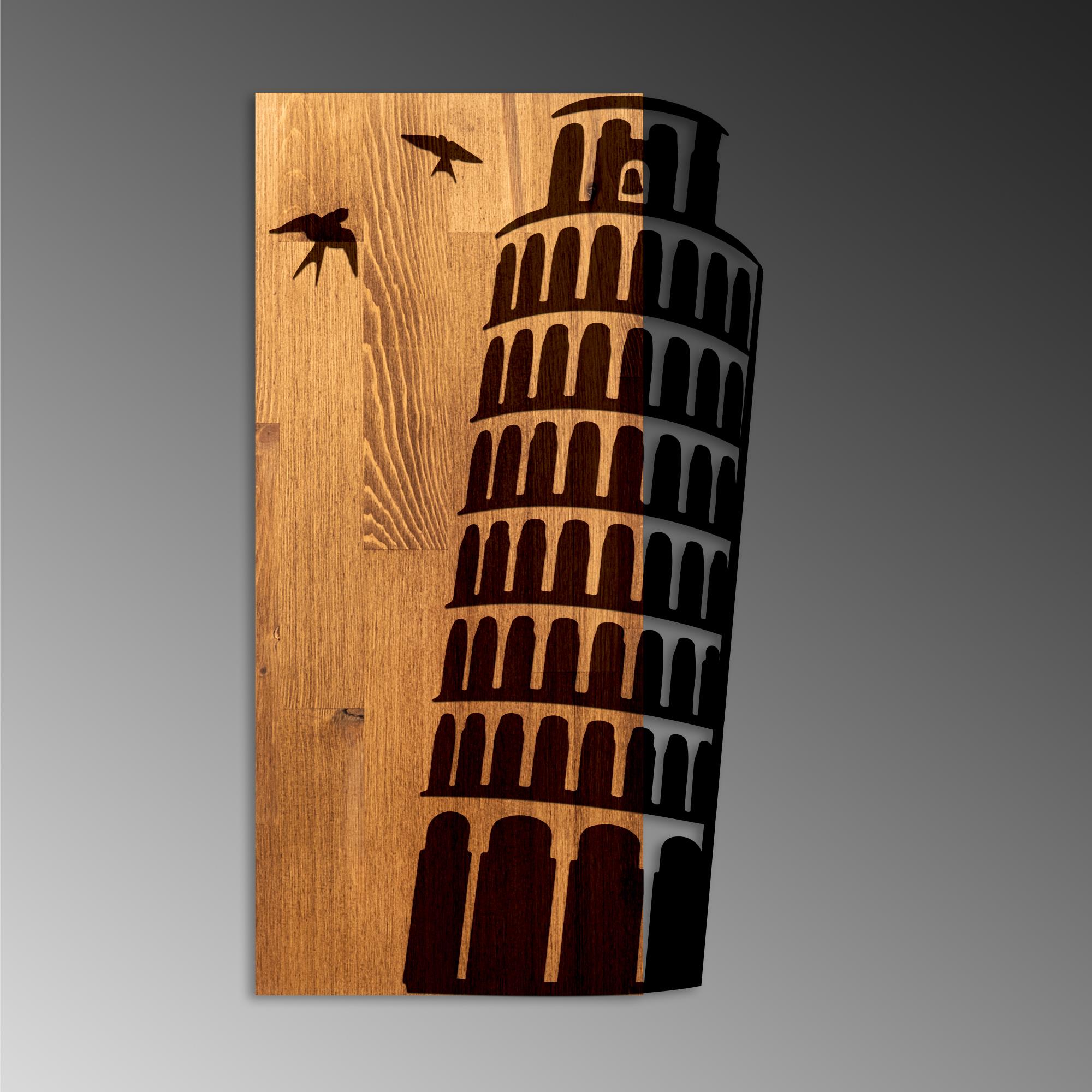 MA-463 Ahşap Metal Duvar Tablosu | ByLamp