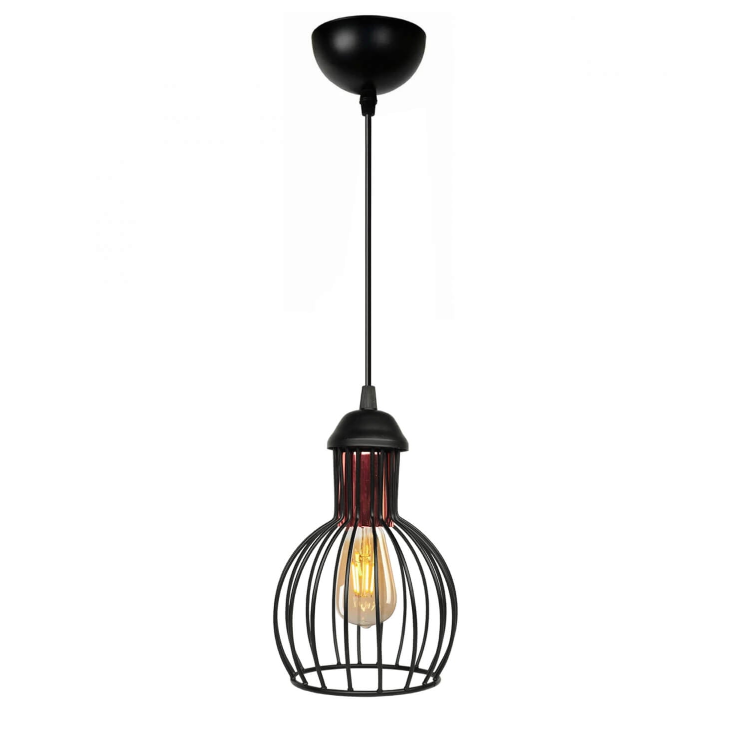 Magnolia Single Mini Wire Pendant Lighting | ByLamp