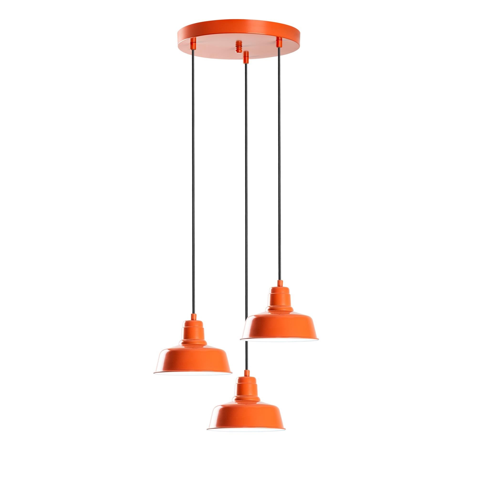 Memati 181 Turuncu 3 Sıvama Sarkıt Aydınlatma | ByLamp