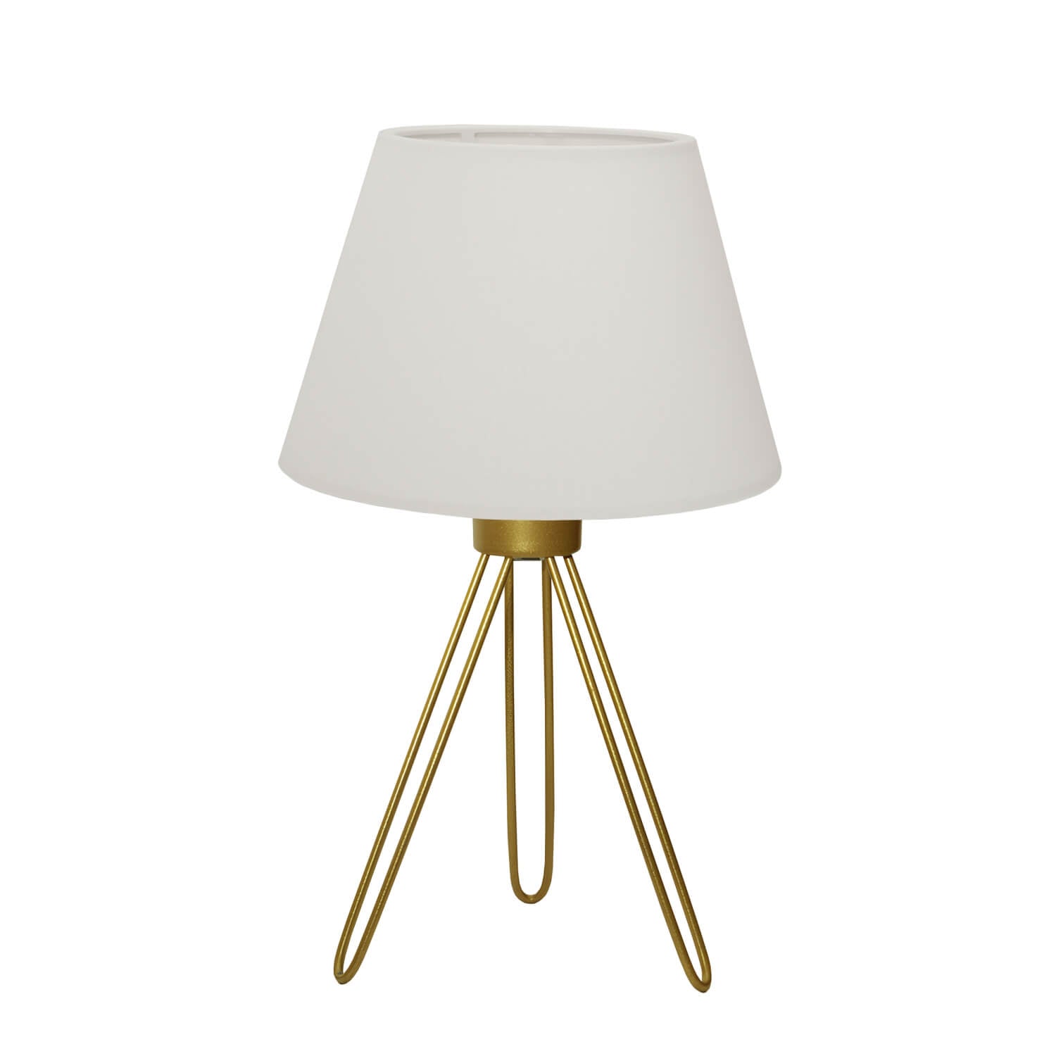 Metal Tripod Lampshade - Cream / Antique - 26 cm | ByLamp