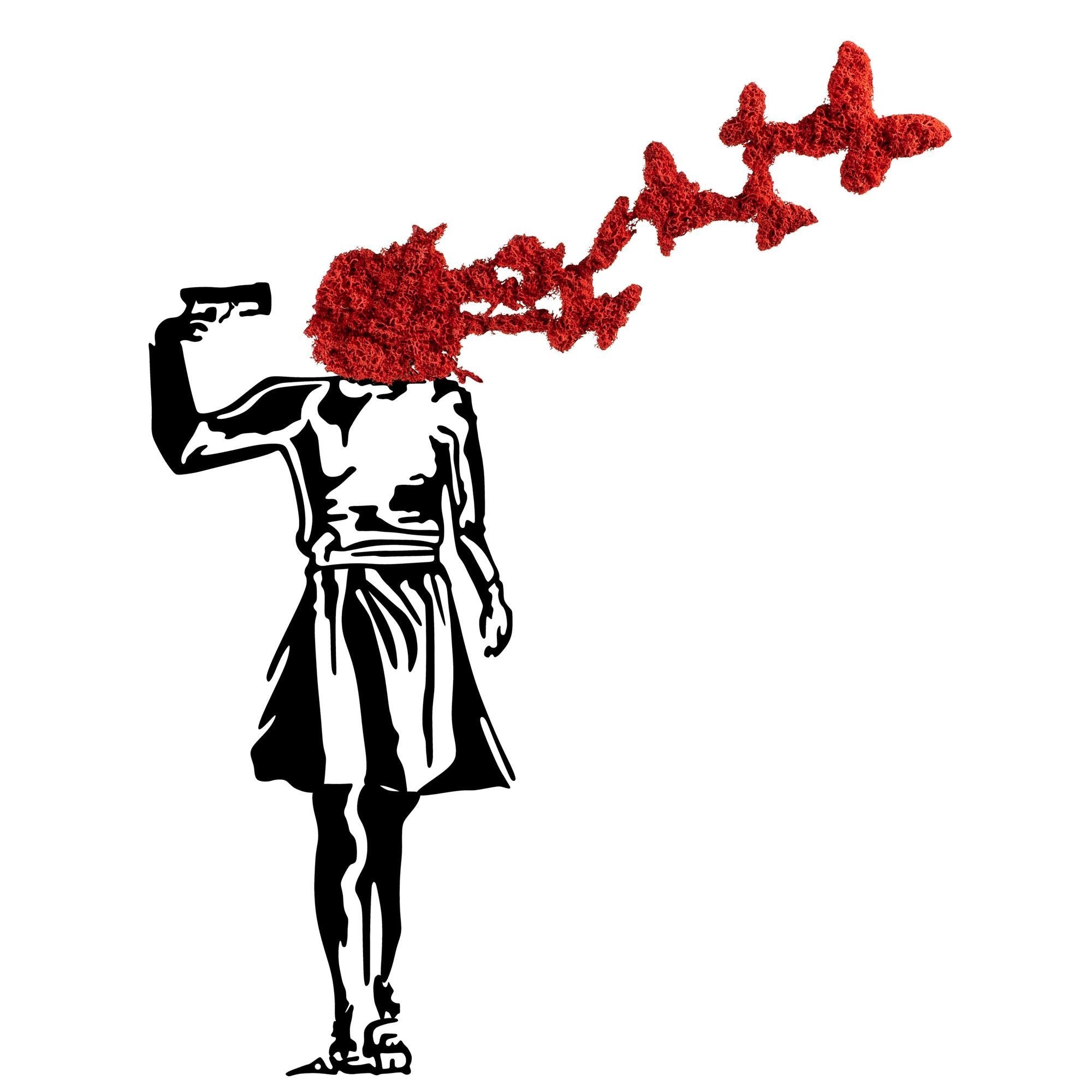 MODEL-427-A Dekoratif Yosun Duvar Tablosu | ByLamp