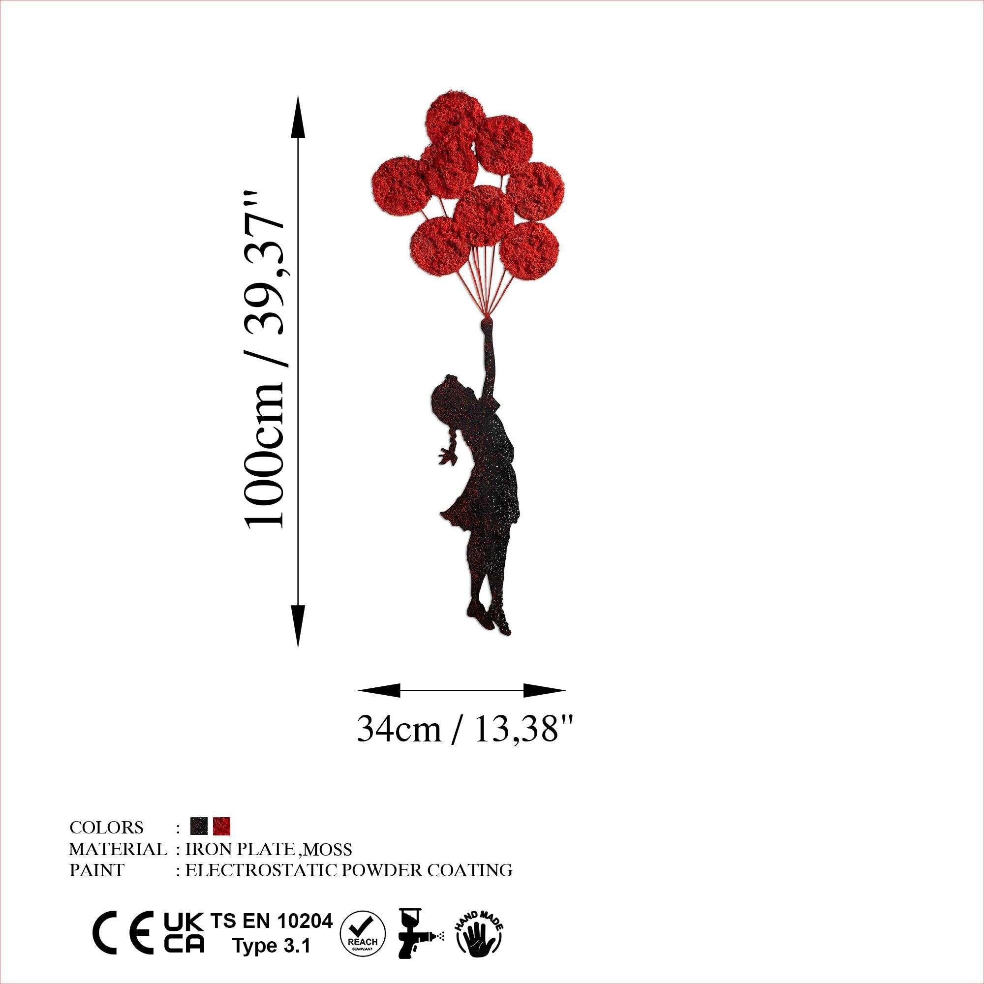 MODEL-429-A Dekoratif Yosun Duvar Tablosu | ByLamp