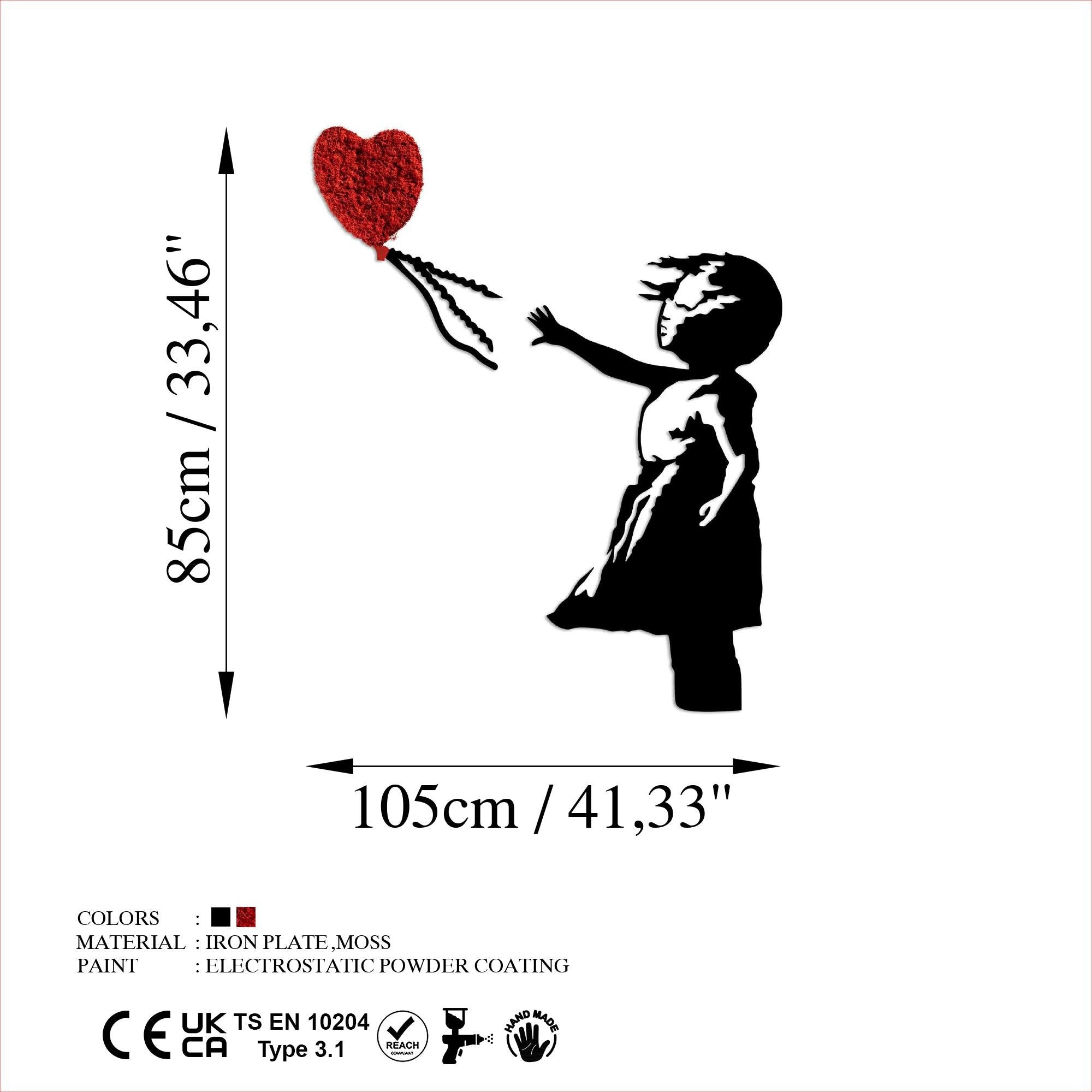 MODEL-431-A Dekoratif Yosun Duvar Tablosu | ByLamp